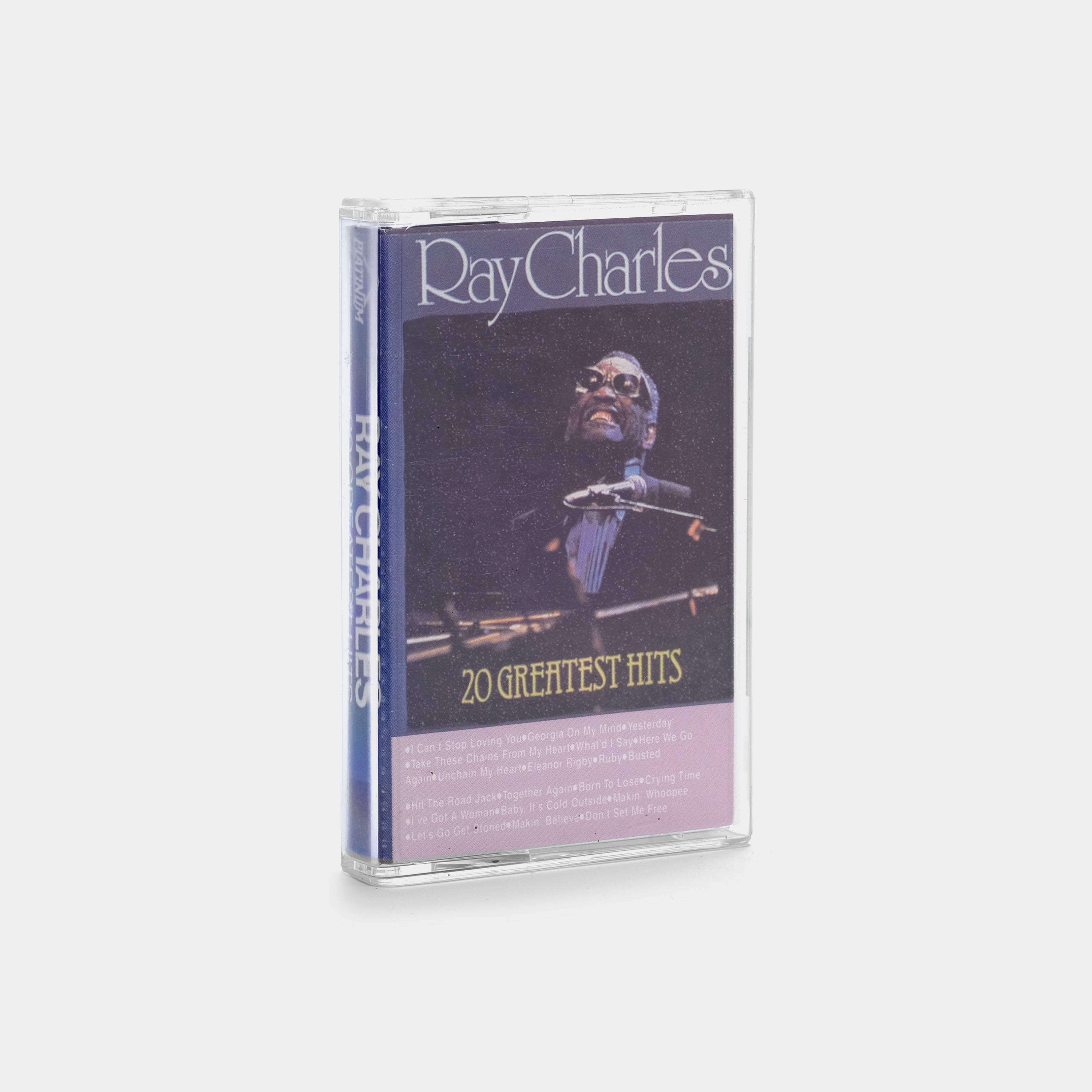 Ray Charles - 20 Greatest Hits Cassette Tape