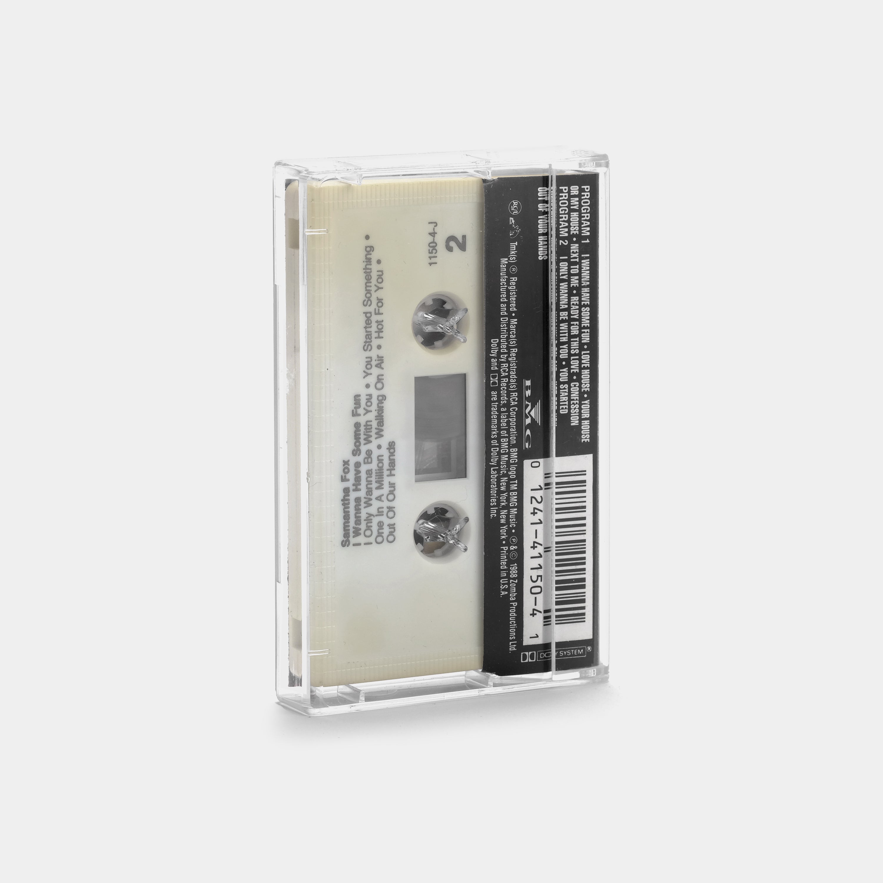 Samantha Fox - I Wanna Have Some Fun Cassette Tape