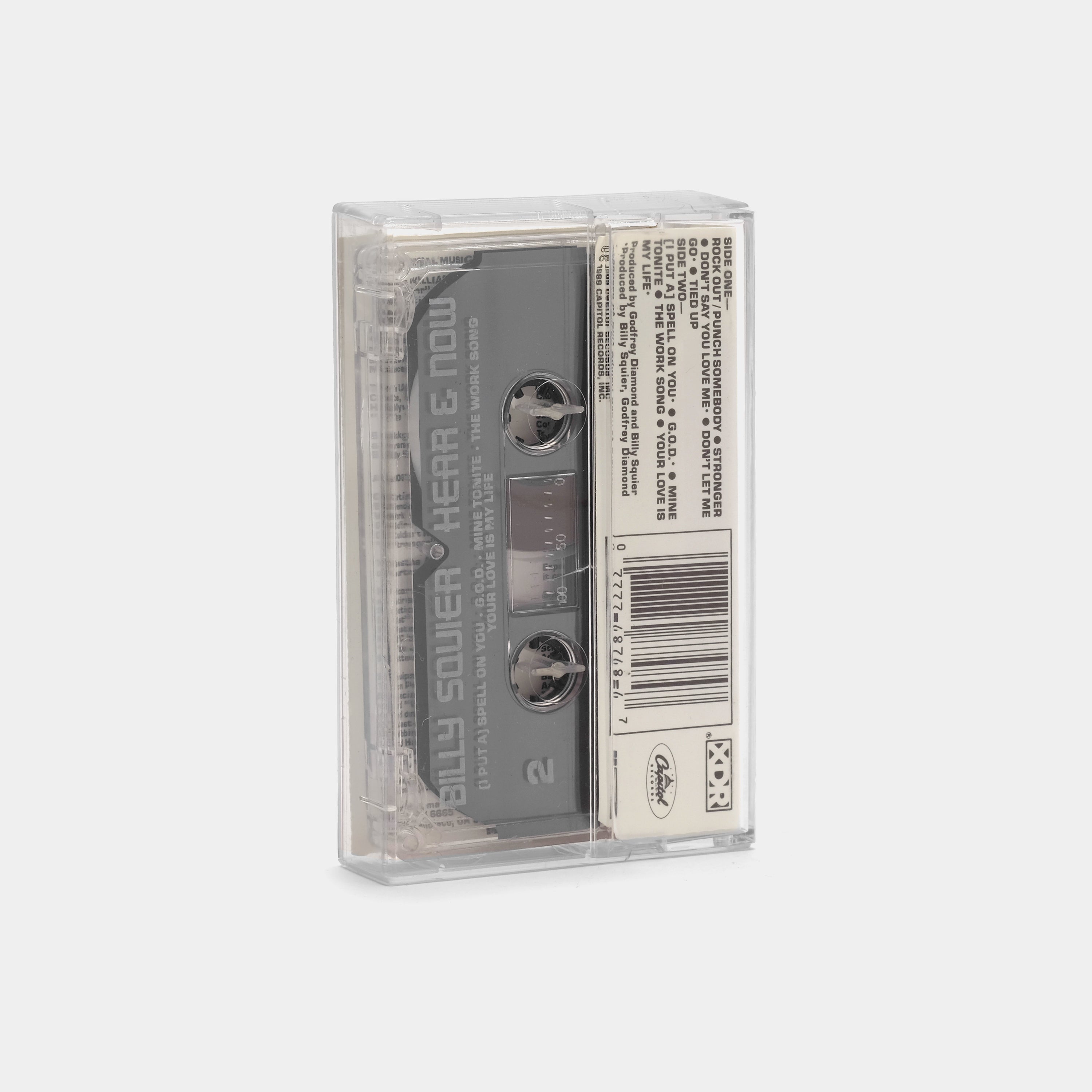 Billy Squier - Hear & Now Cassette Tape