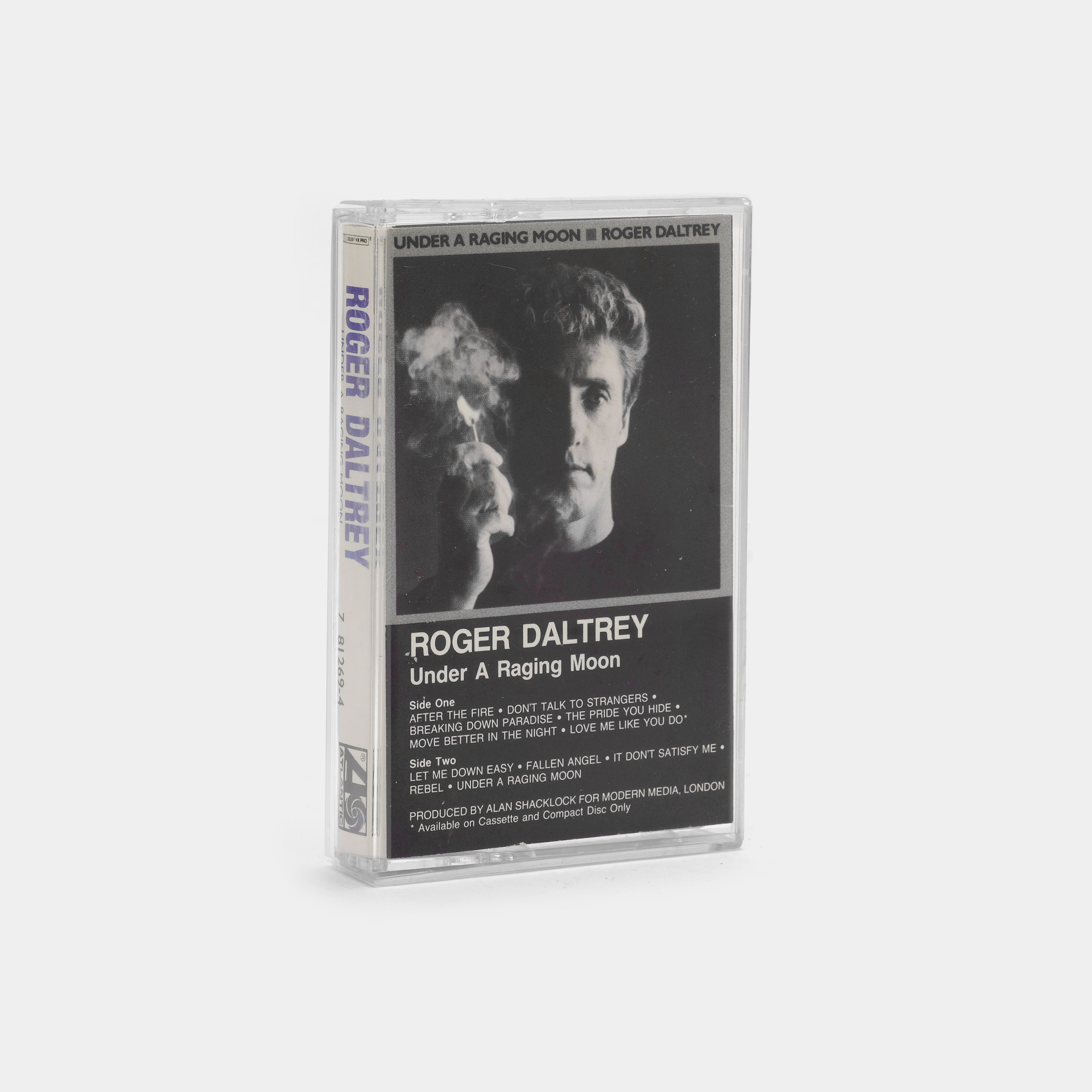 Roger Daltrey - Under A Raging Moon Cassette Tape
