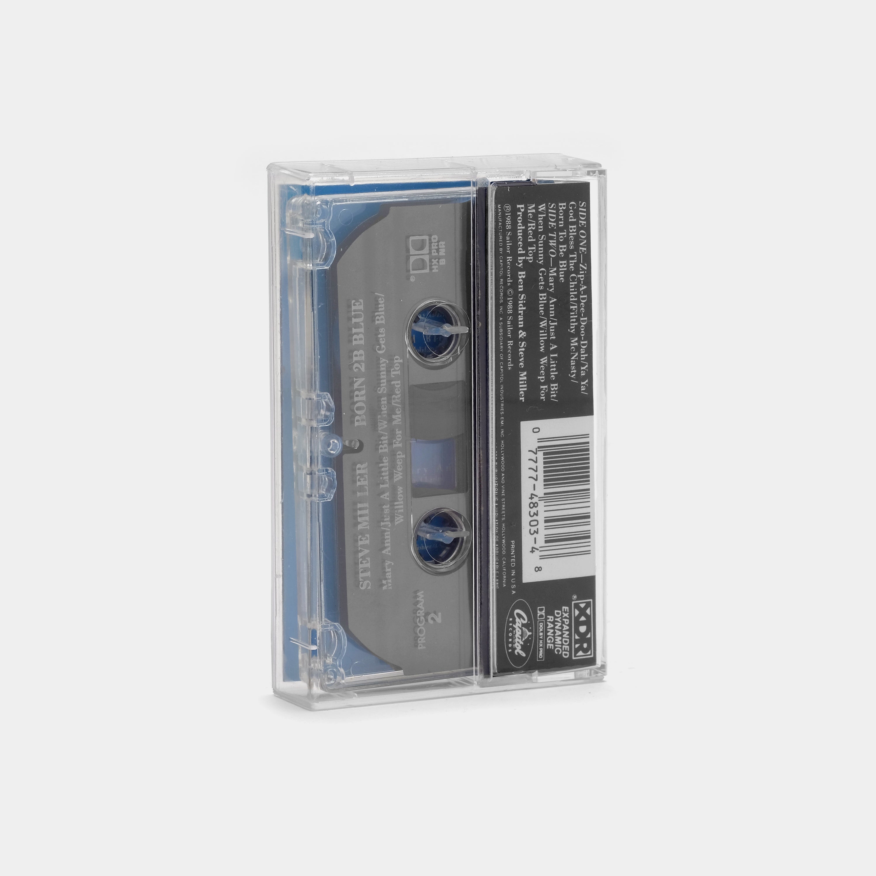 Steve Miller - Born 2B Blue Cassette Tape