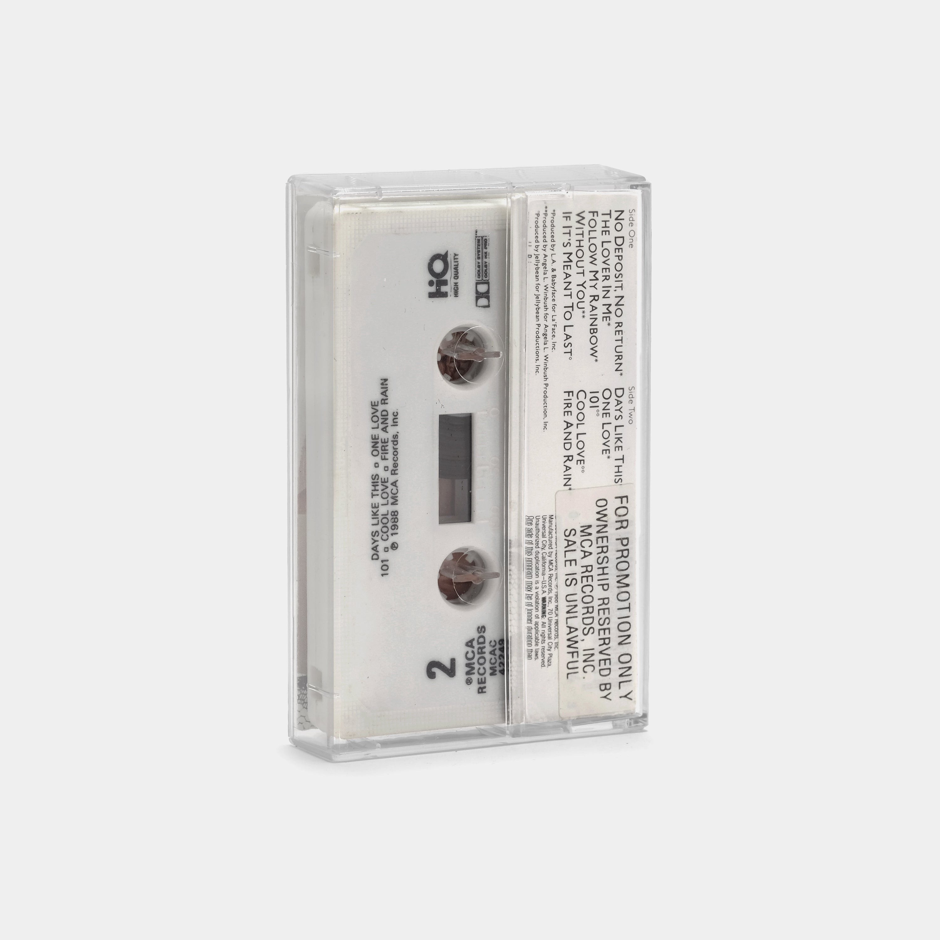 Sheena Easton - The Lover In Me Cassette Tape