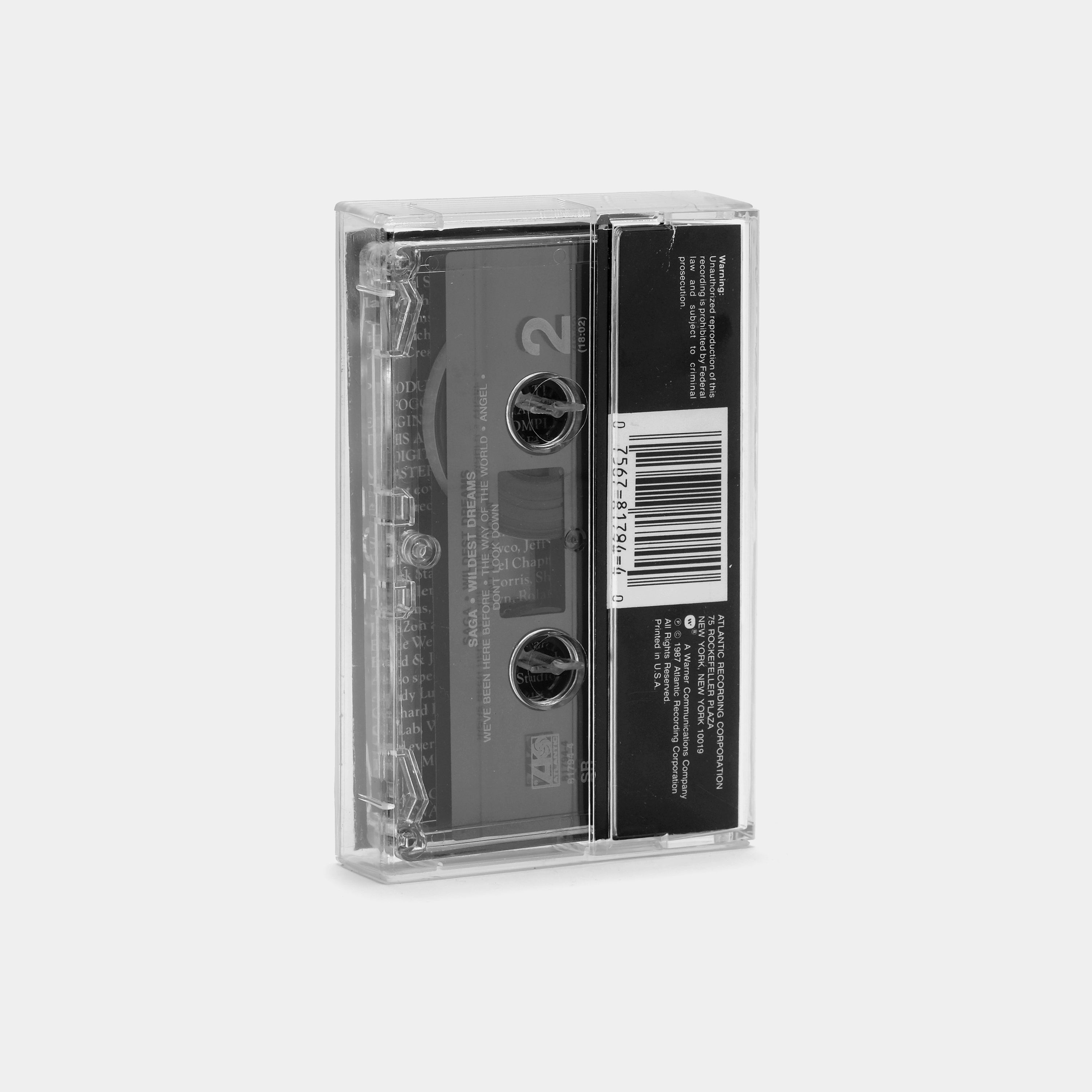 Saga - Wildest Dreams Cassette Tape