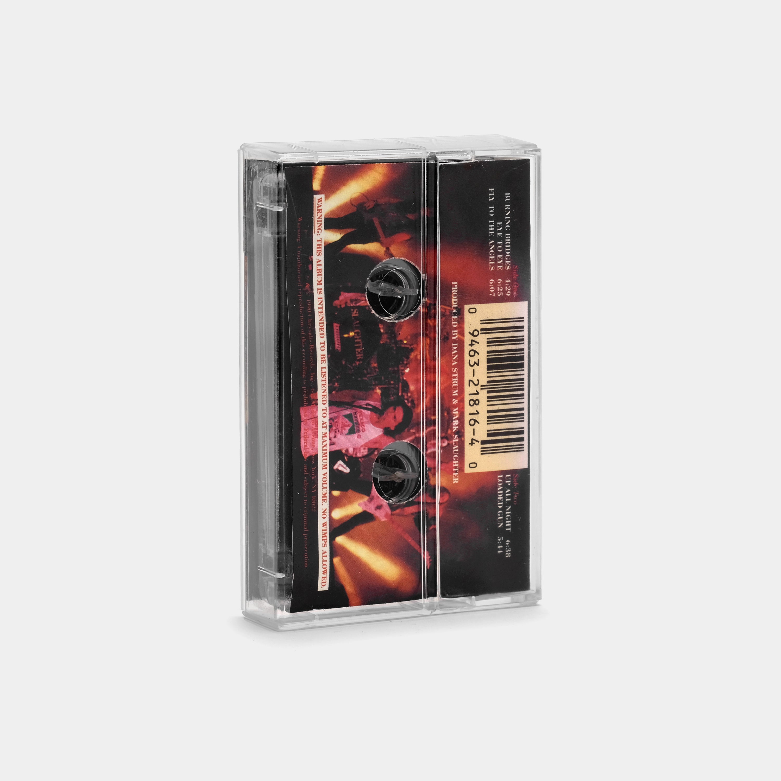 Slaughter - Stick It Live Cassette Tape