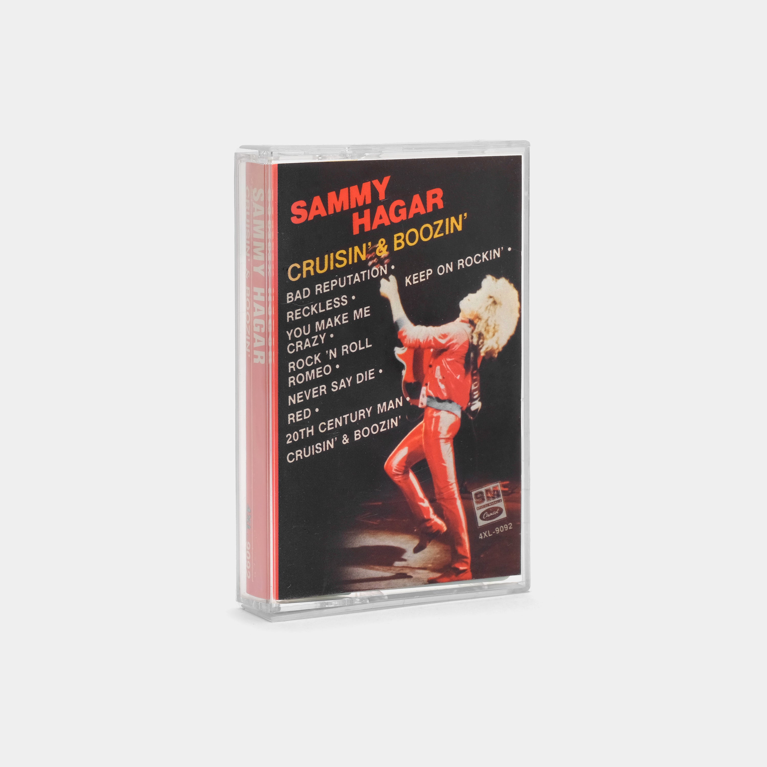 Sammy Hagar - Cruisin' & Boozin' Cassette Tape