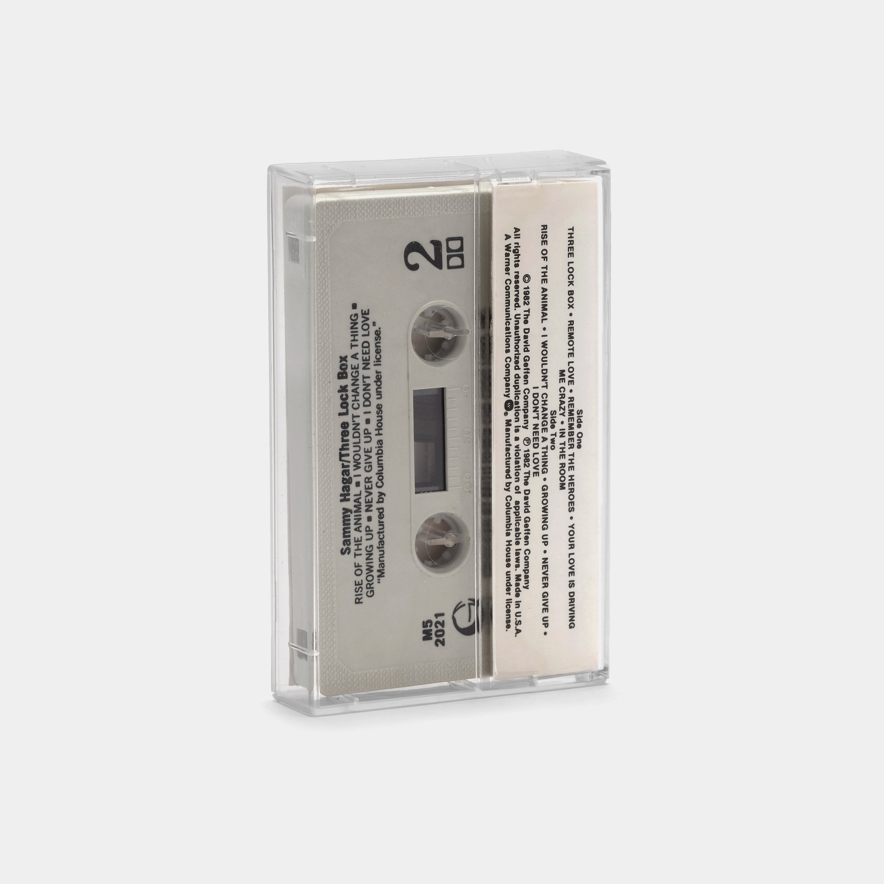 Sammy Hagar - Three Lock Box Cassette Tape