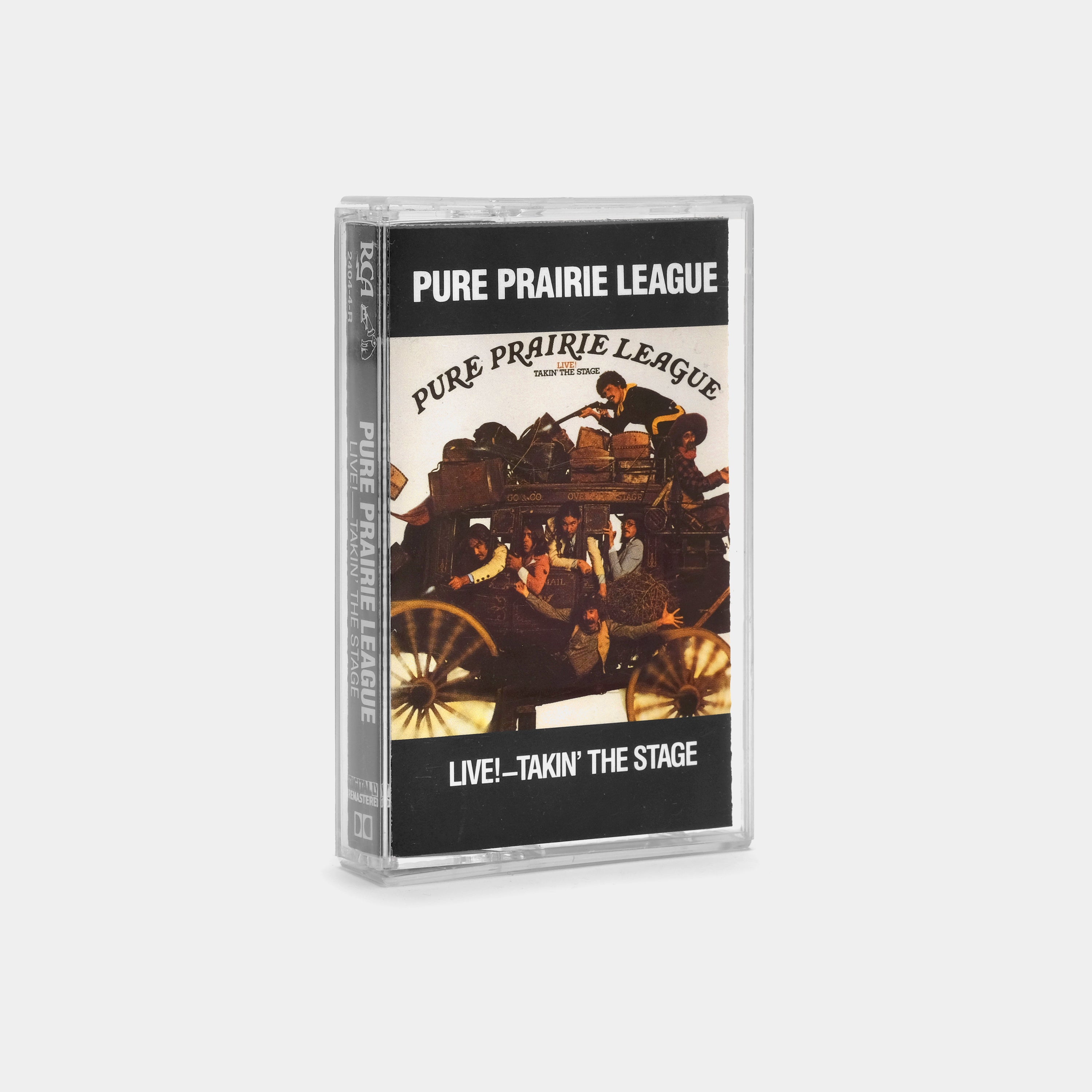 Pure Prairie League - Live! - Takin' The Stage Cassette Tape