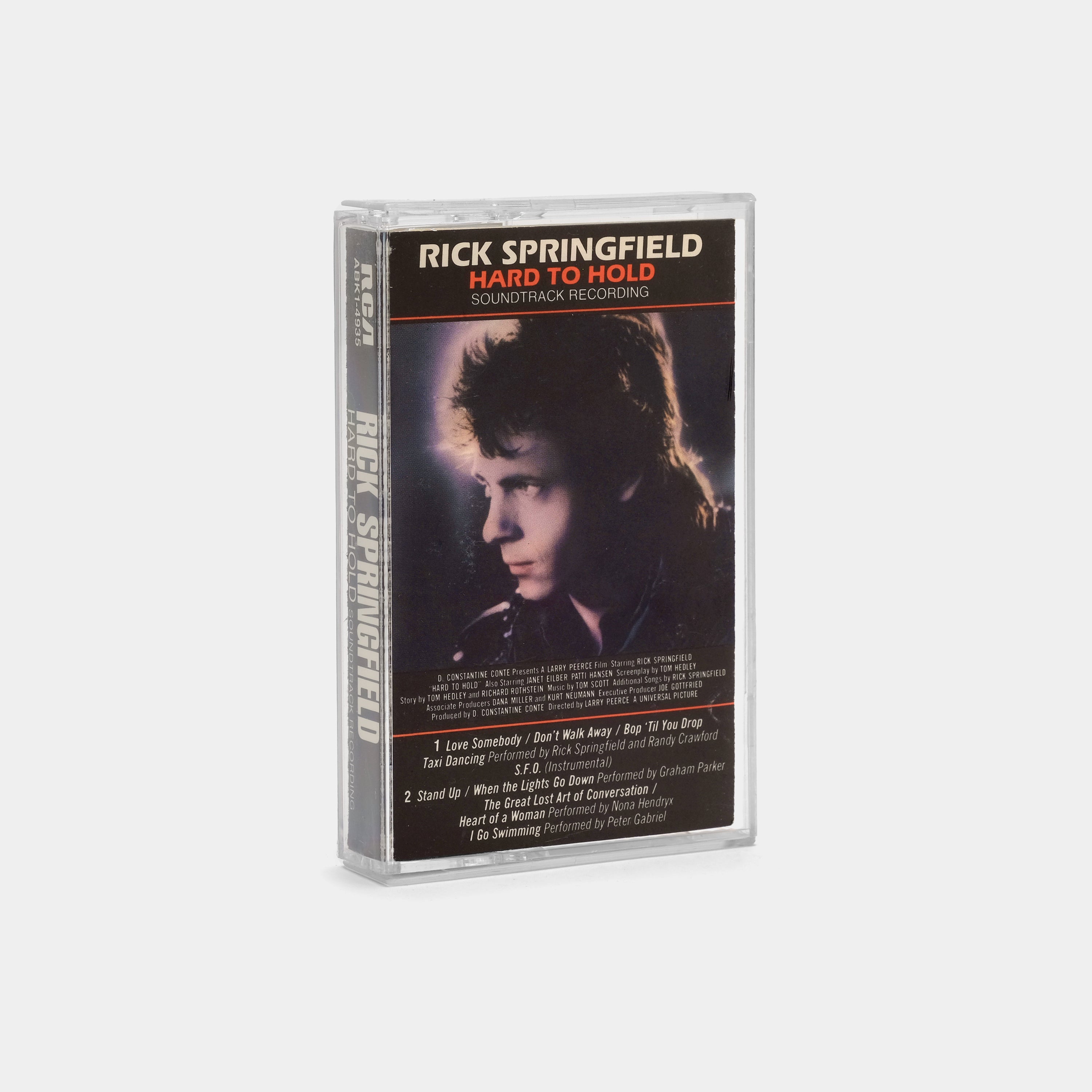 Rick Springfield - Hard To Hold Cassette Tape