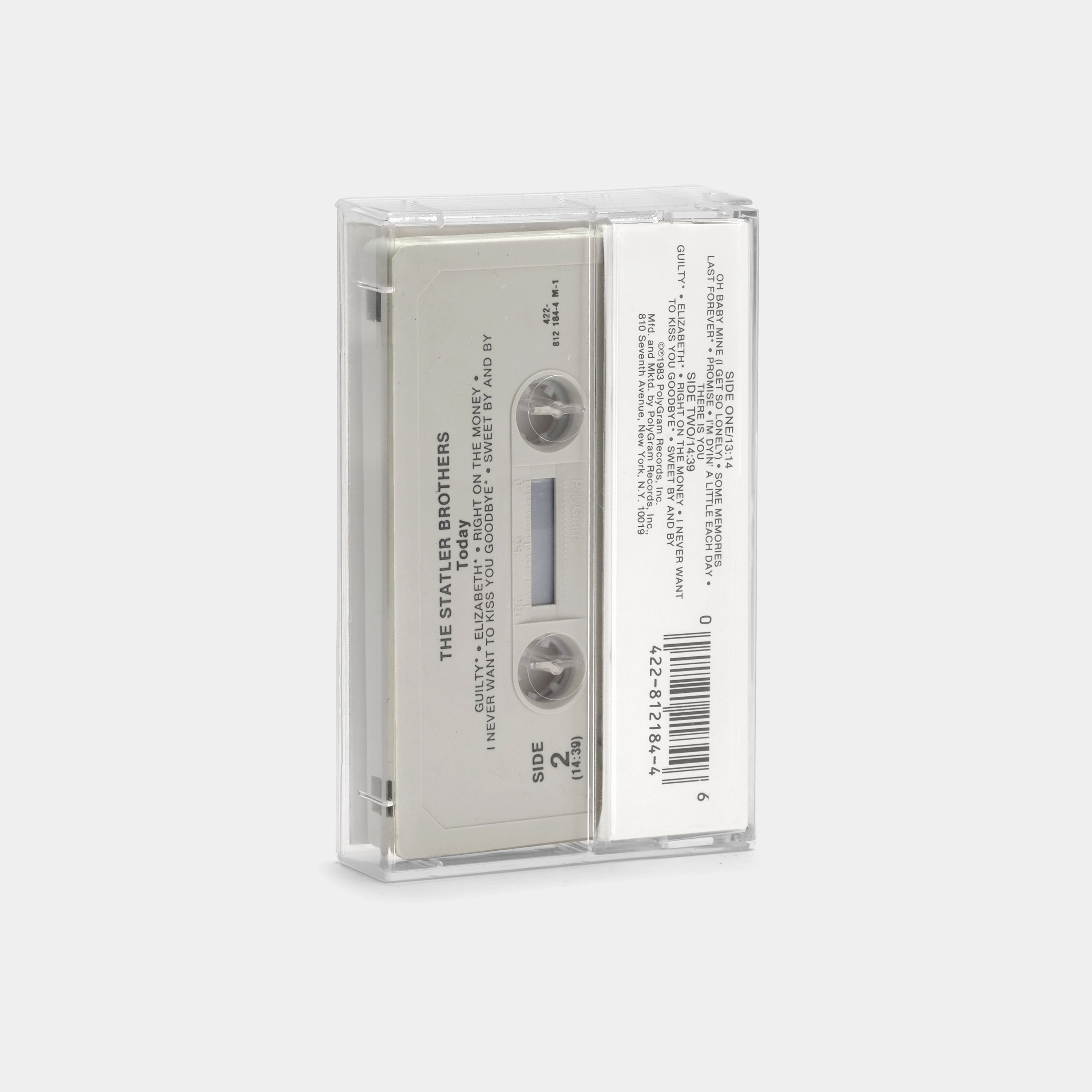 The Statler Brothers - Today Cassette Tape