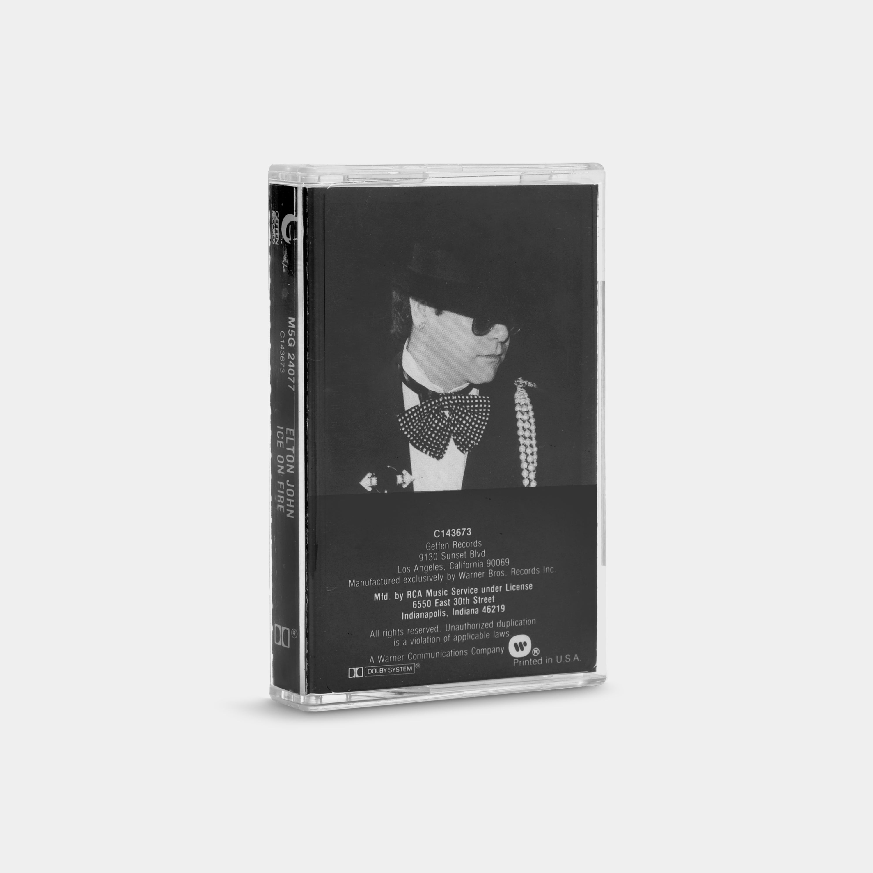 Elton John - Ice On Fire Cassette Tape