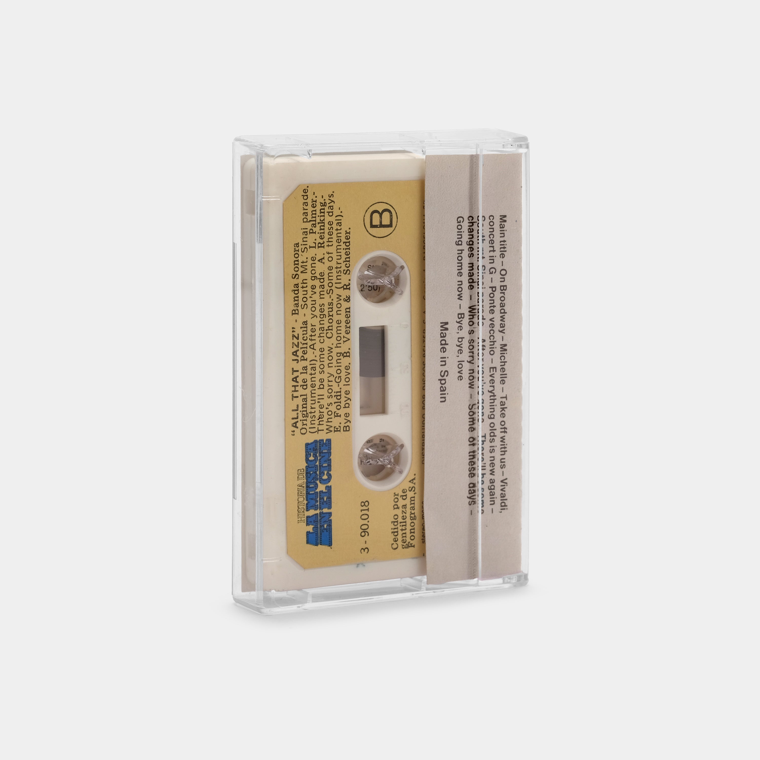All That Jazz: Original Motion Picture Soundtrack Cassette Tape