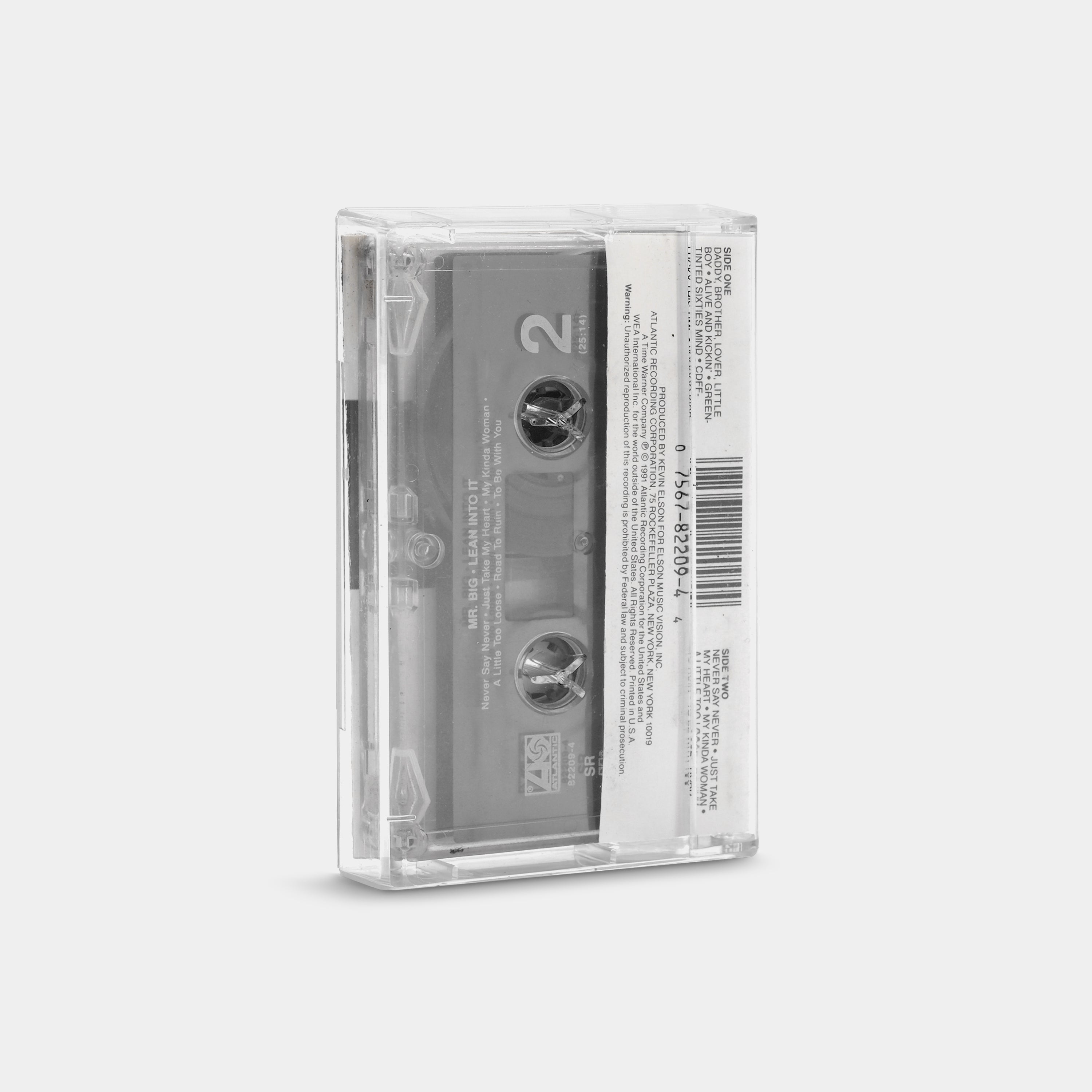 Mr. Big - Lean Into It Cassette Tape