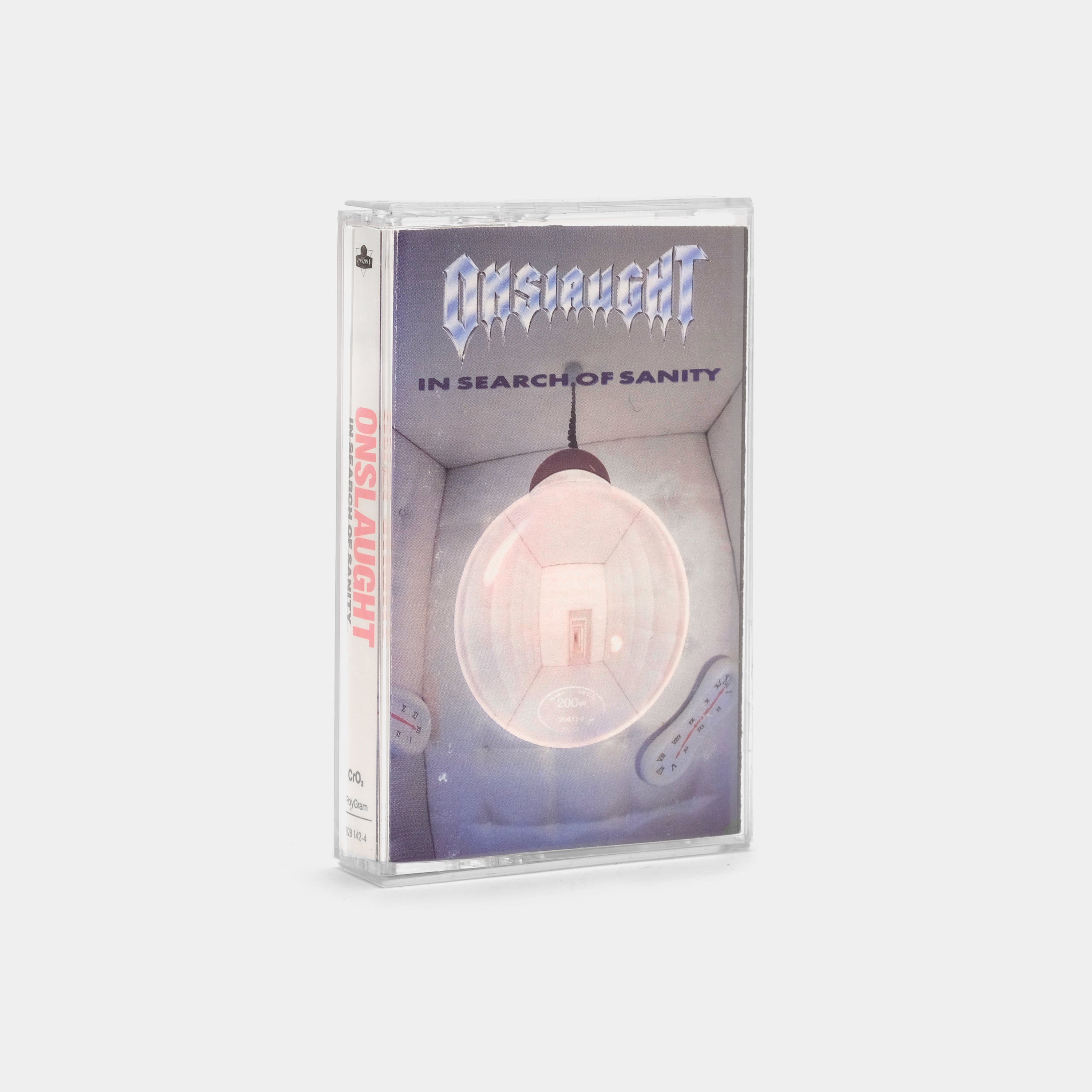 Onslaught - In Search Of Sanity Cassette Tape