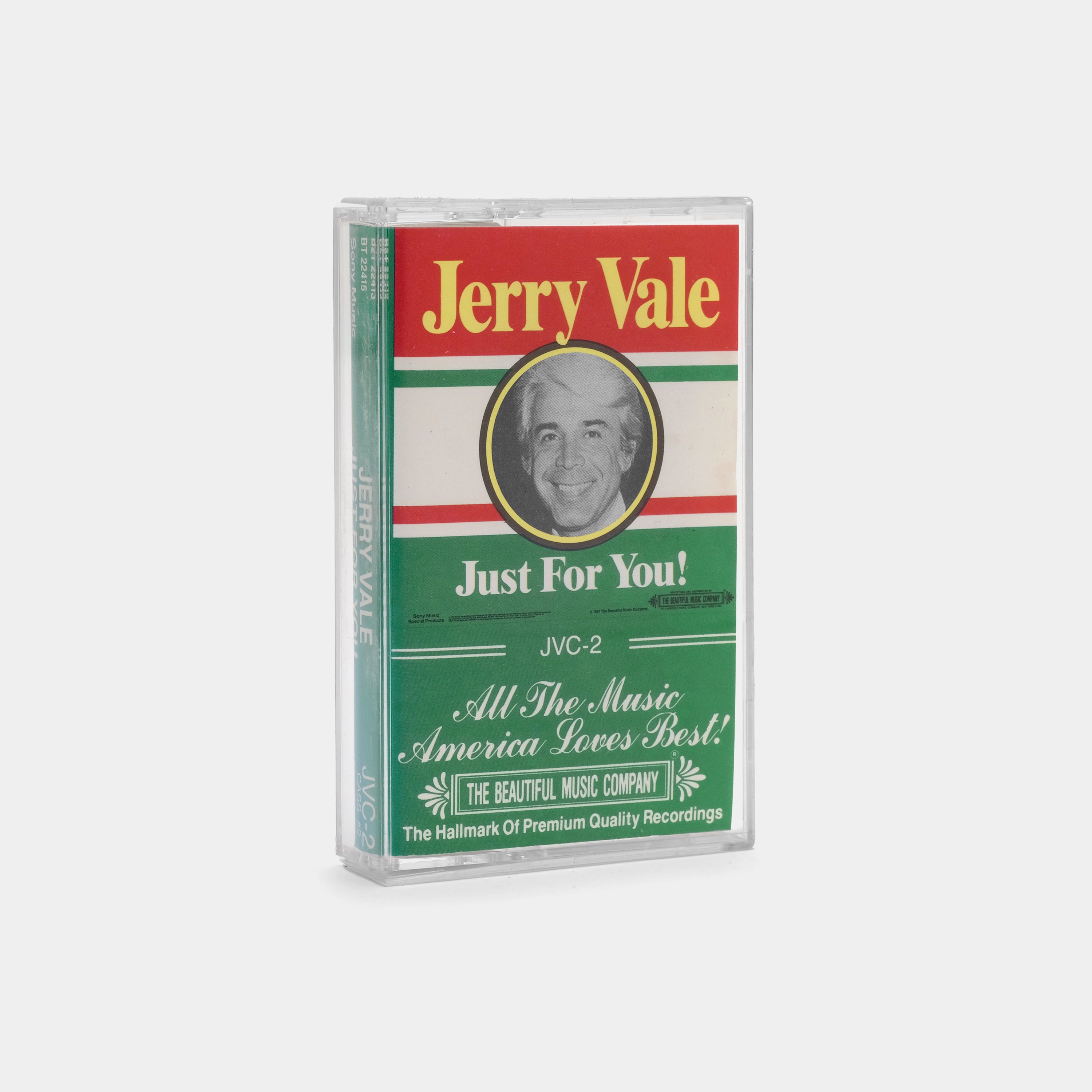 Jerry Vale - Just For You! Cassette Tape