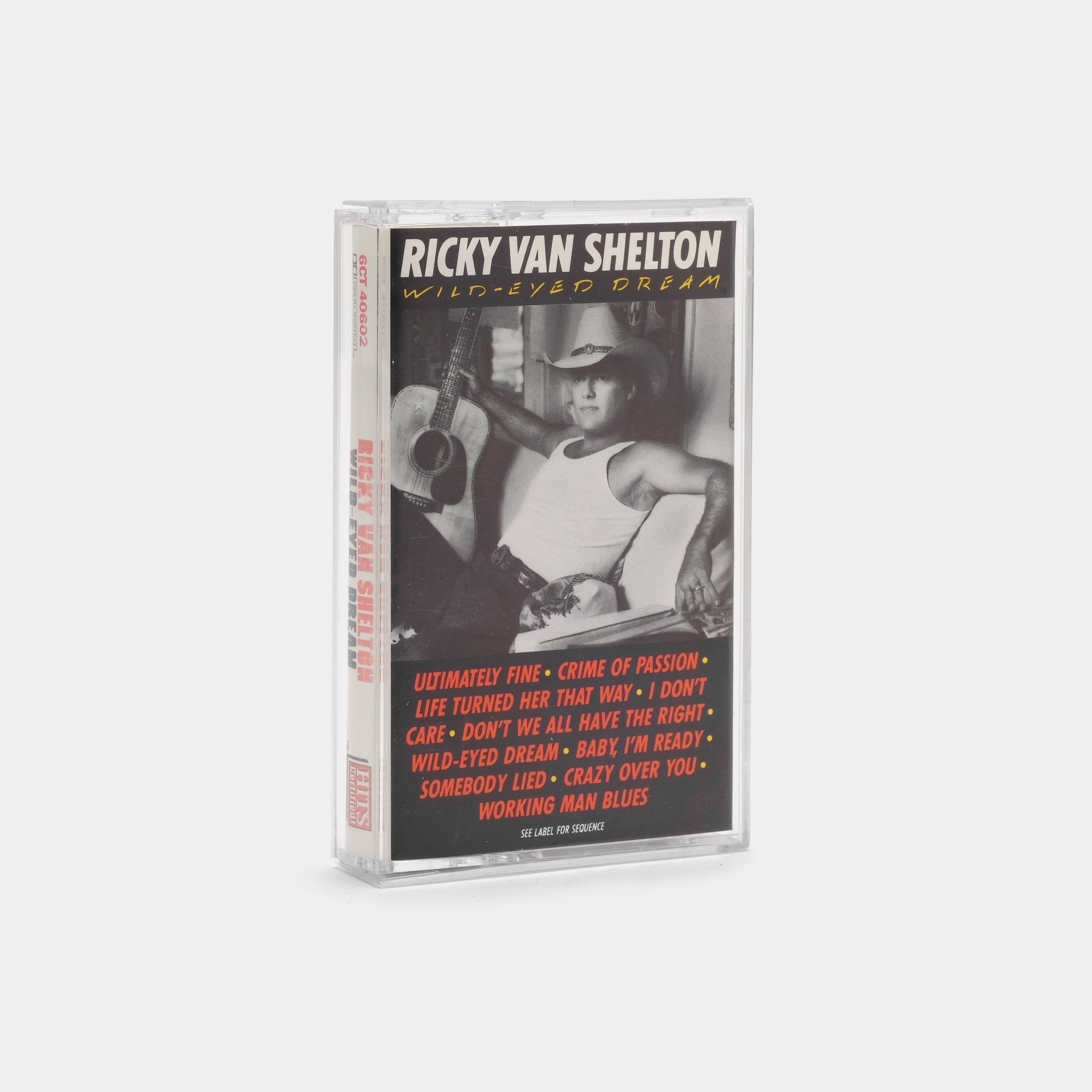 Ricky Van Shelton - Wild-Eyed Dream Cassette Tape