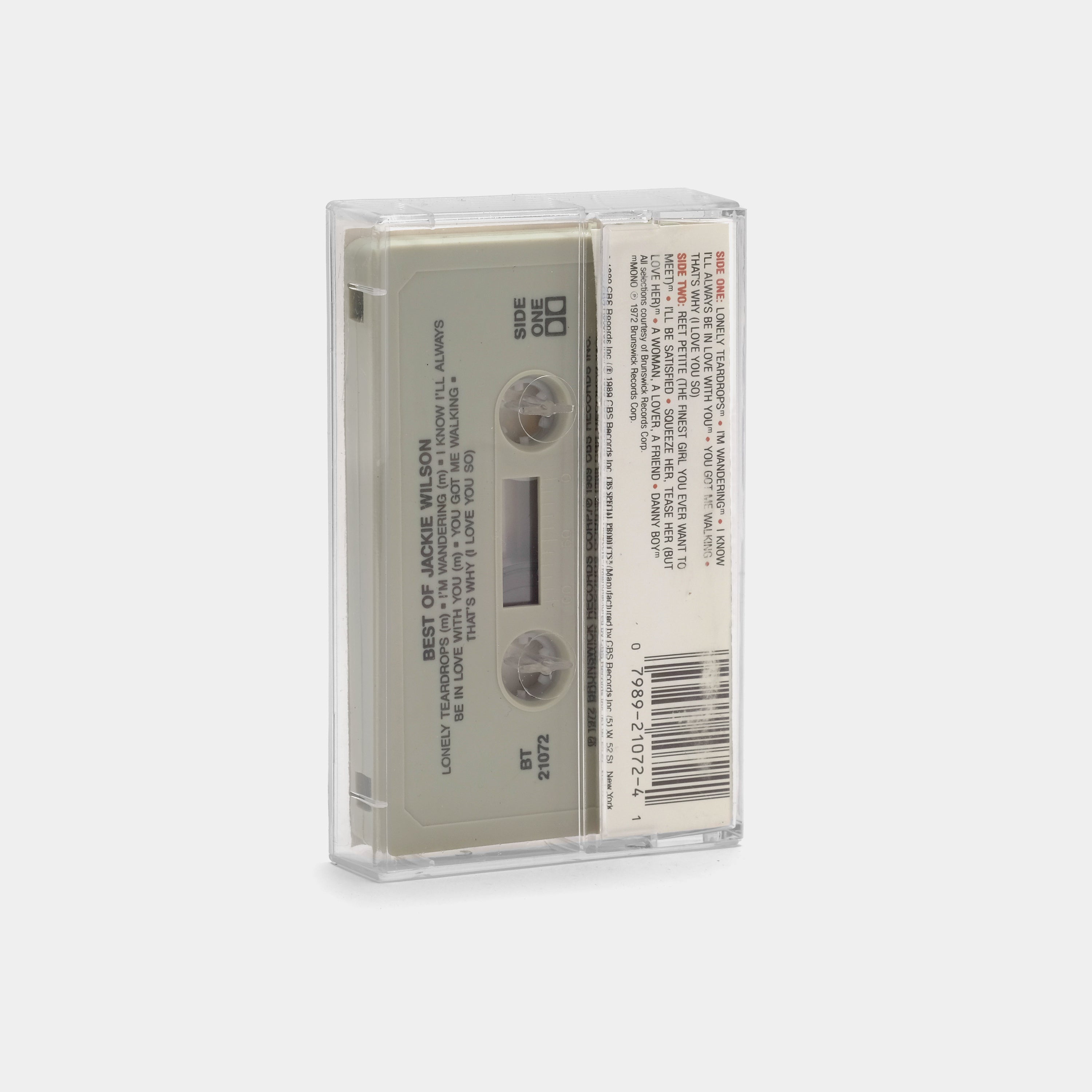 Jackie Wilson - The Very Best Of Jackie Wilson Cassette Tape