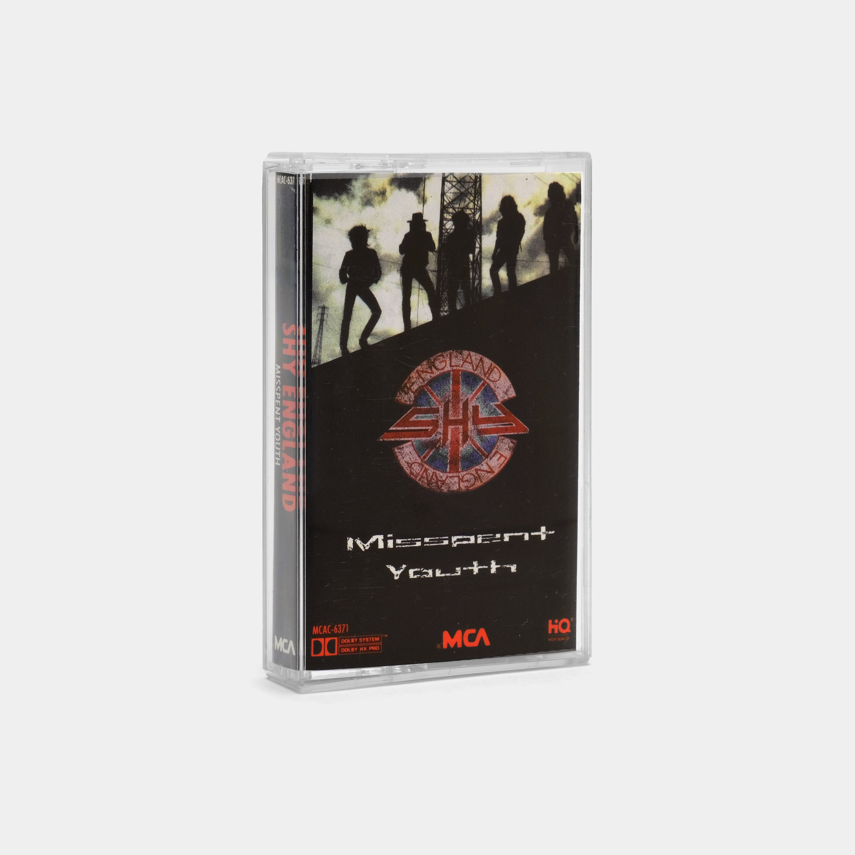 Shy - Misspent Youth Cassette Tape