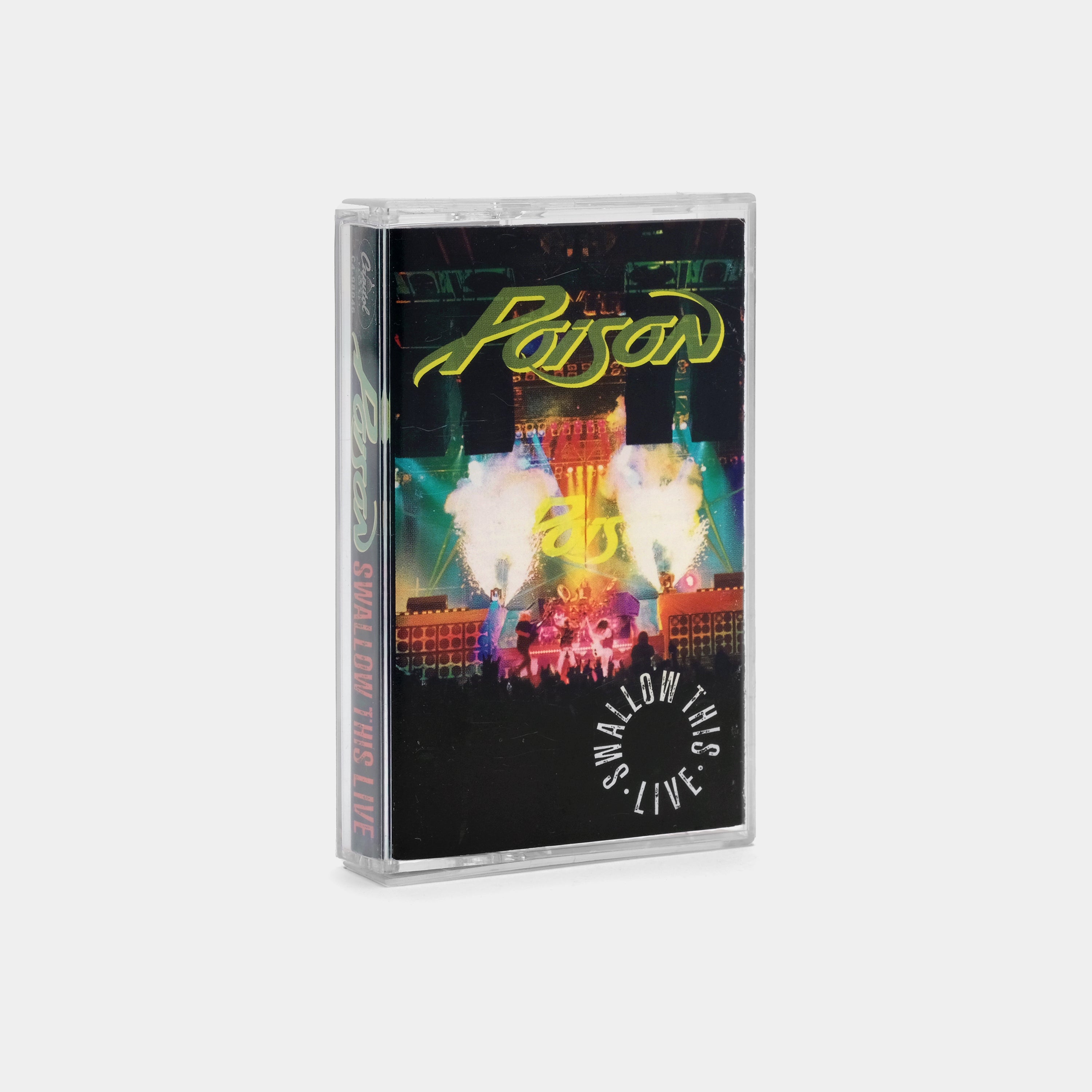 Poison - Swallow This Live Cassette Tape