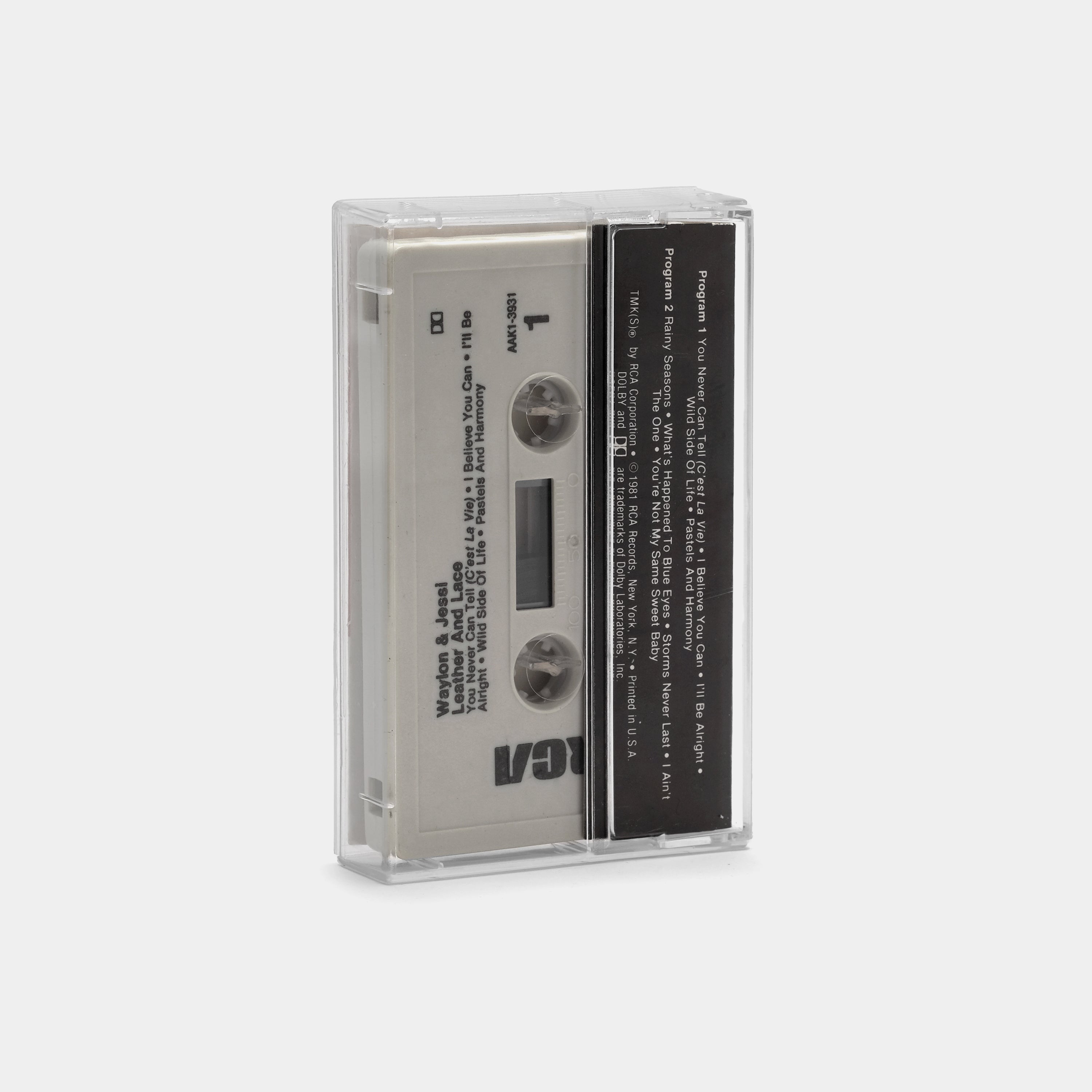Waylon & Jessi - Leather And Lace Cassette Tape