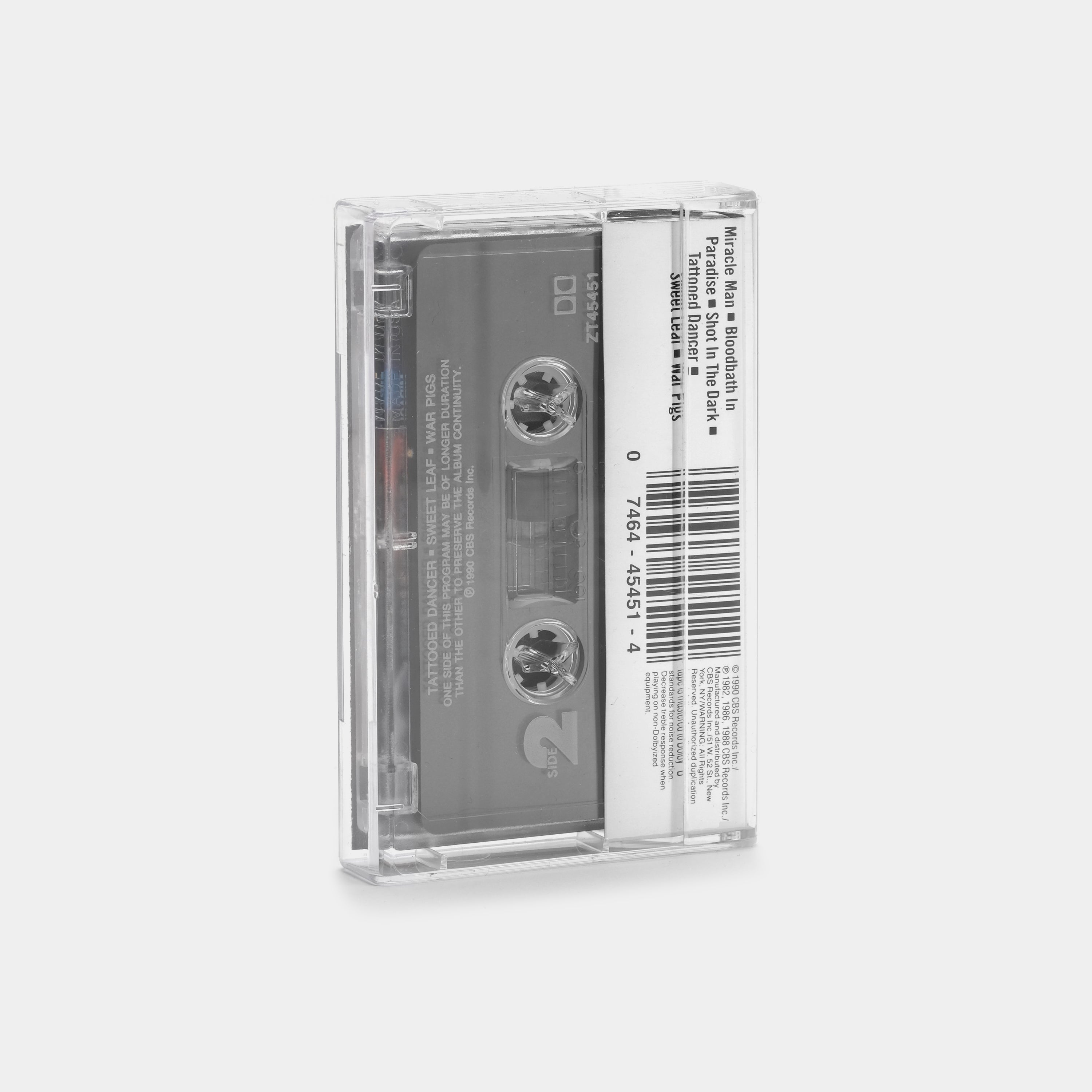 Ozzy Osbourne - Just Say Ozzy Cassette Tape