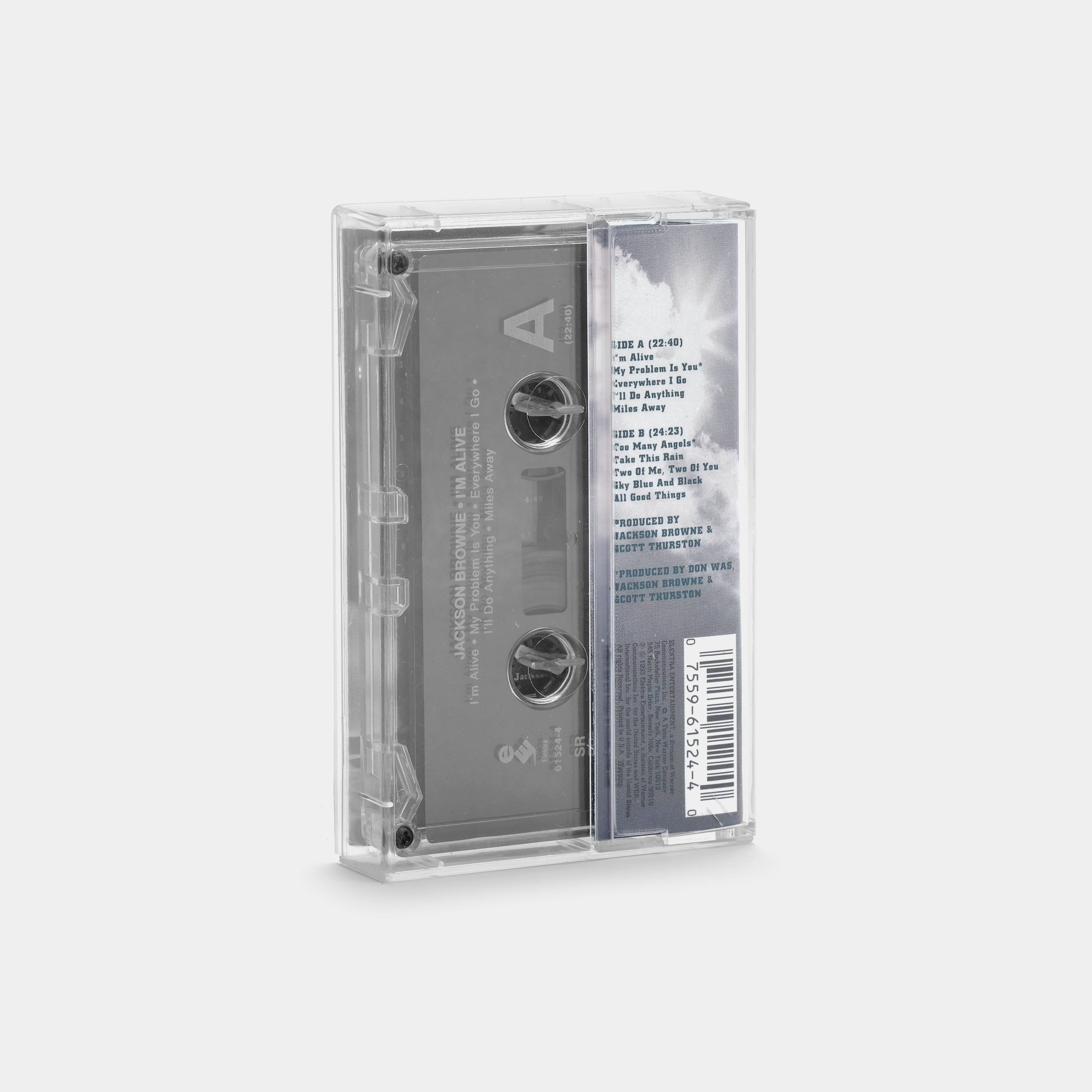 Jackson Browne - I'm Alive Cassette Tape
