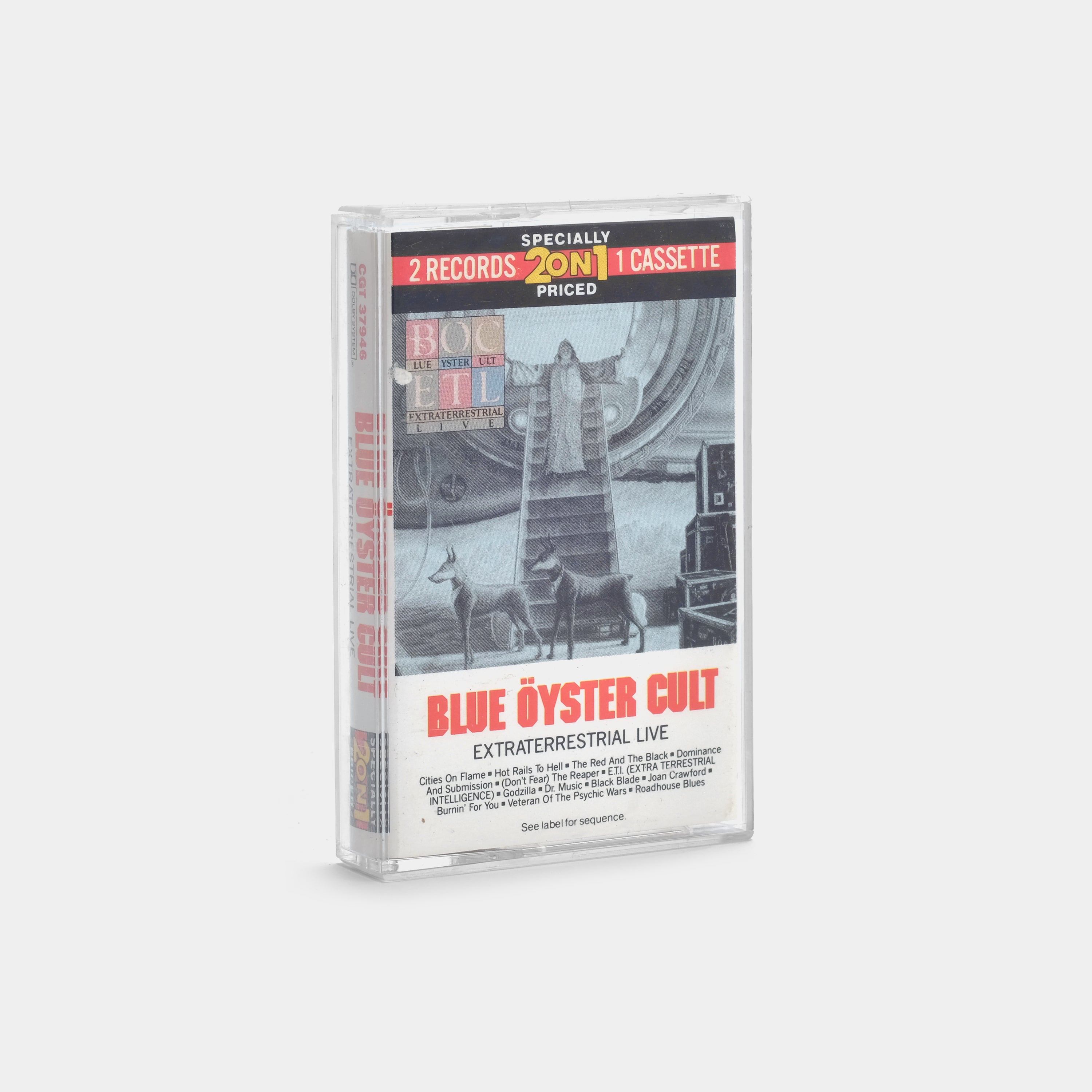 Blue Öyster Cult - Extraterrestrial Live Cassette Tape