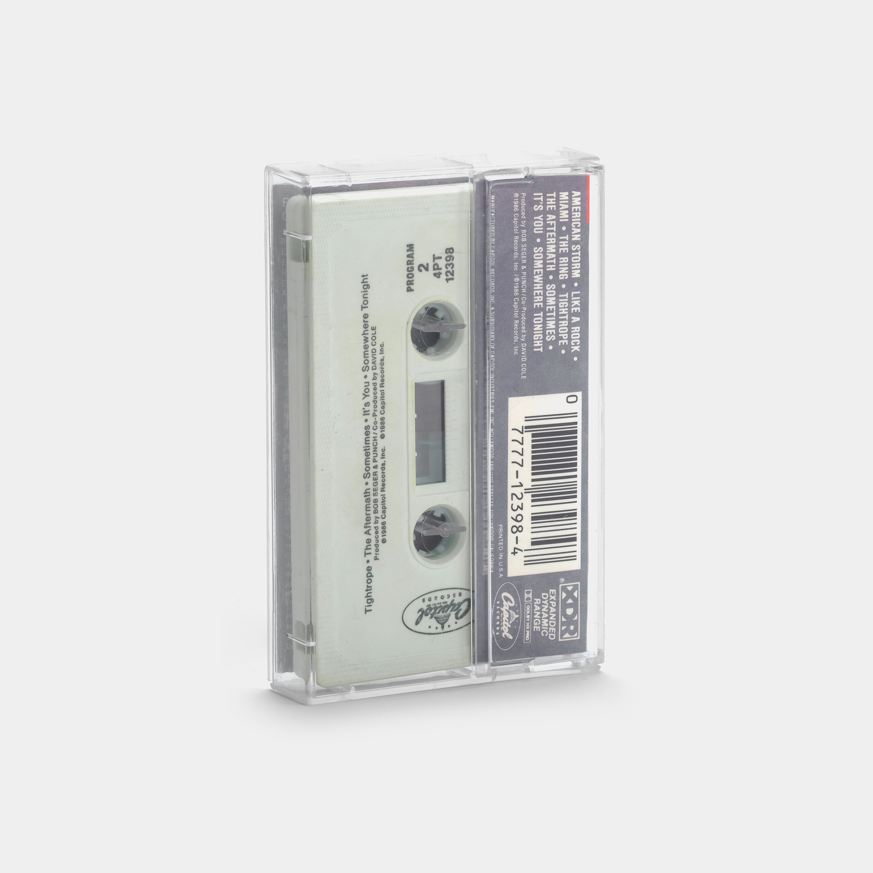Bob Seger & The Silver Bullet Band - Like A Rock Cassette Tape