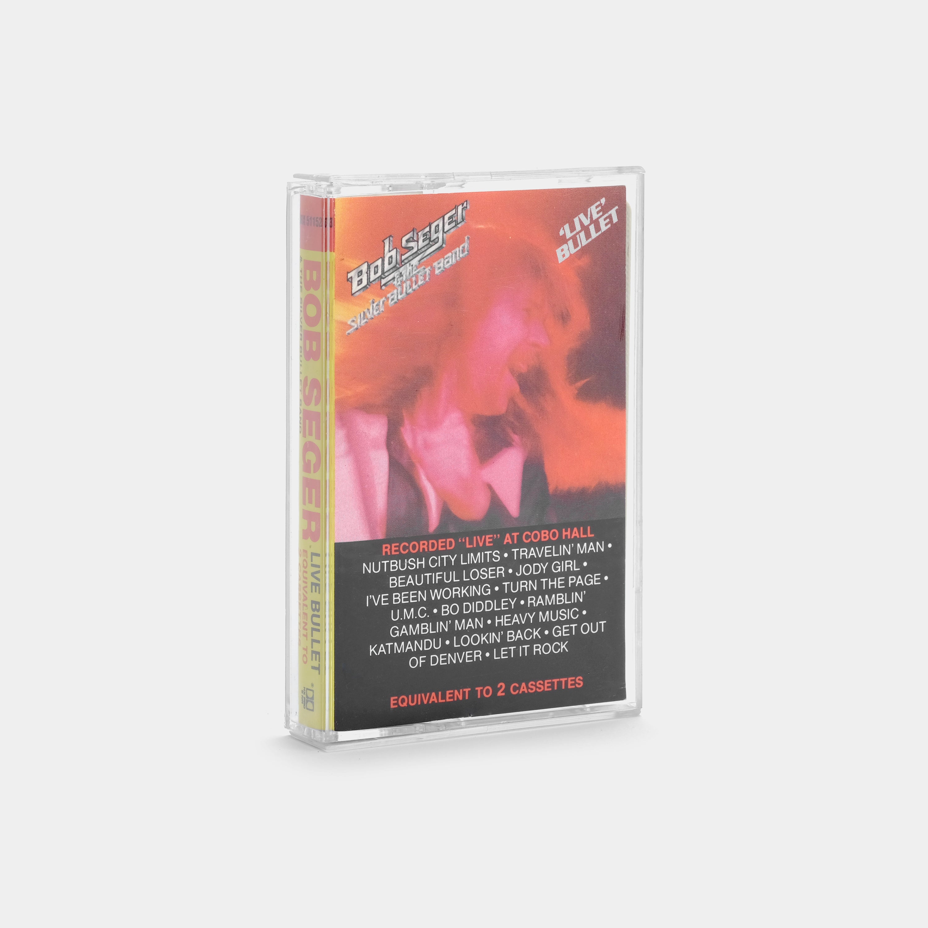 Bob Seger & The Silver Bullet Band - Live Bullet Cassette Tape