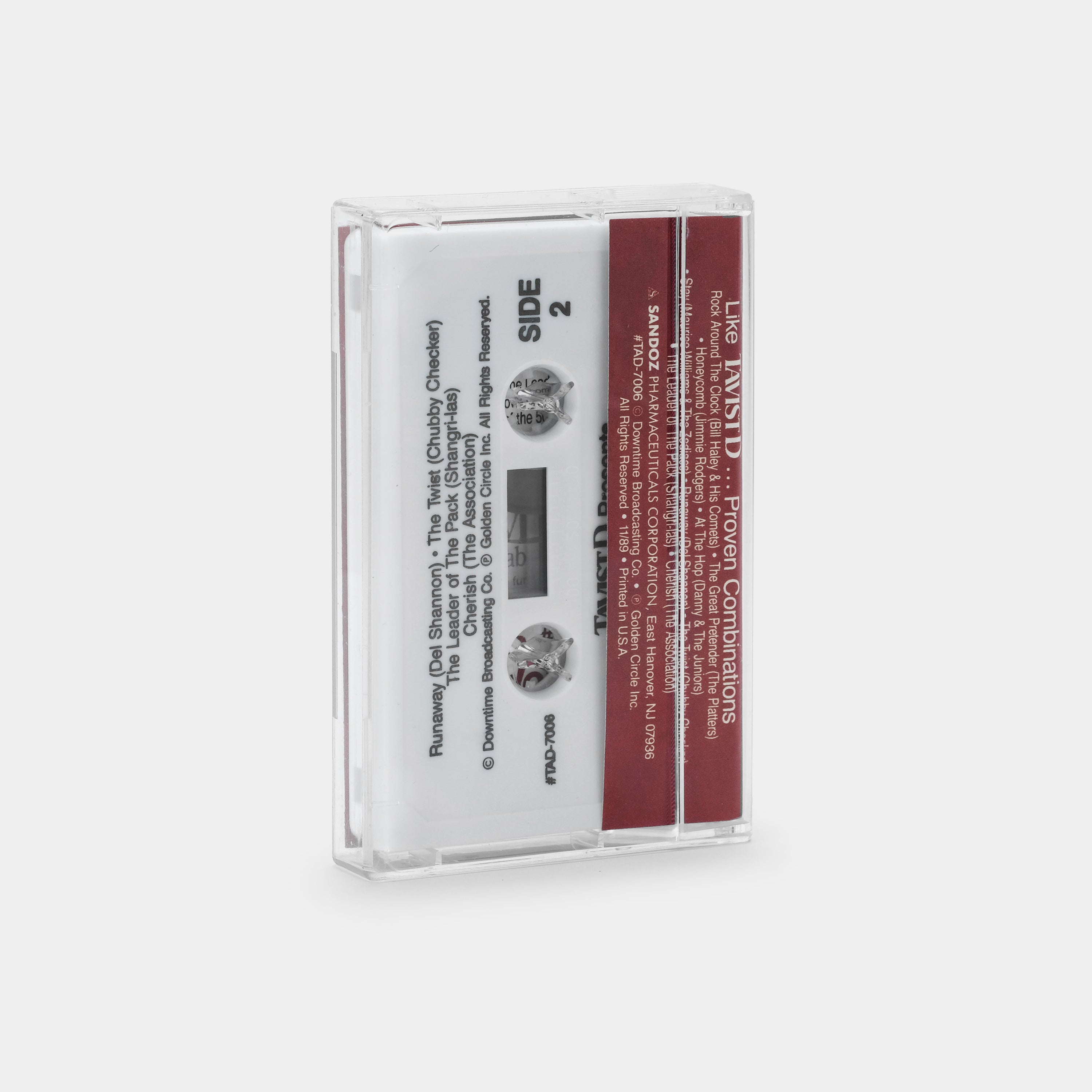 TavistD Presents Proven Combinations: Volume 1 Cassette Tape