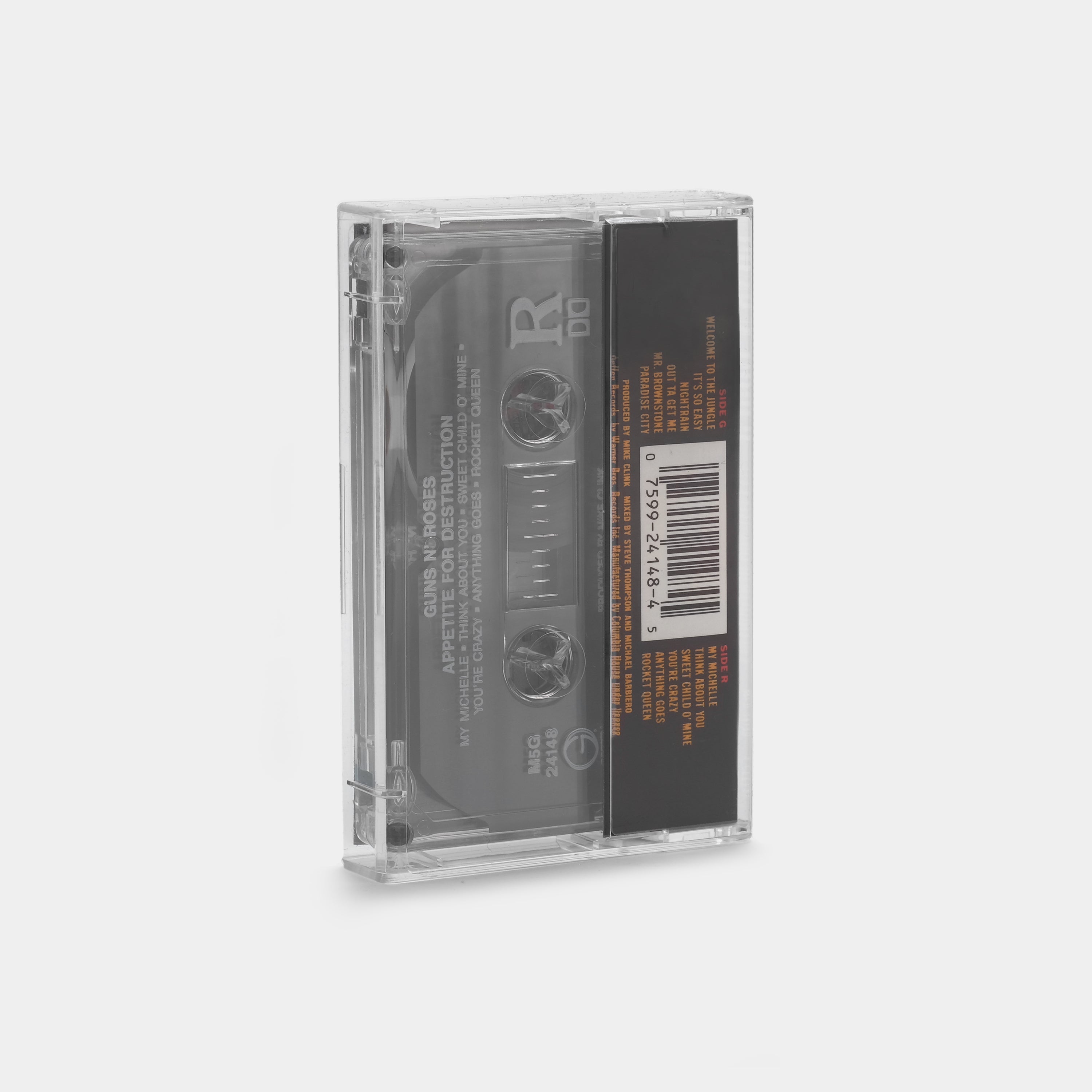 Guns N' Roses - Appetite for Destruction Cassette Tape