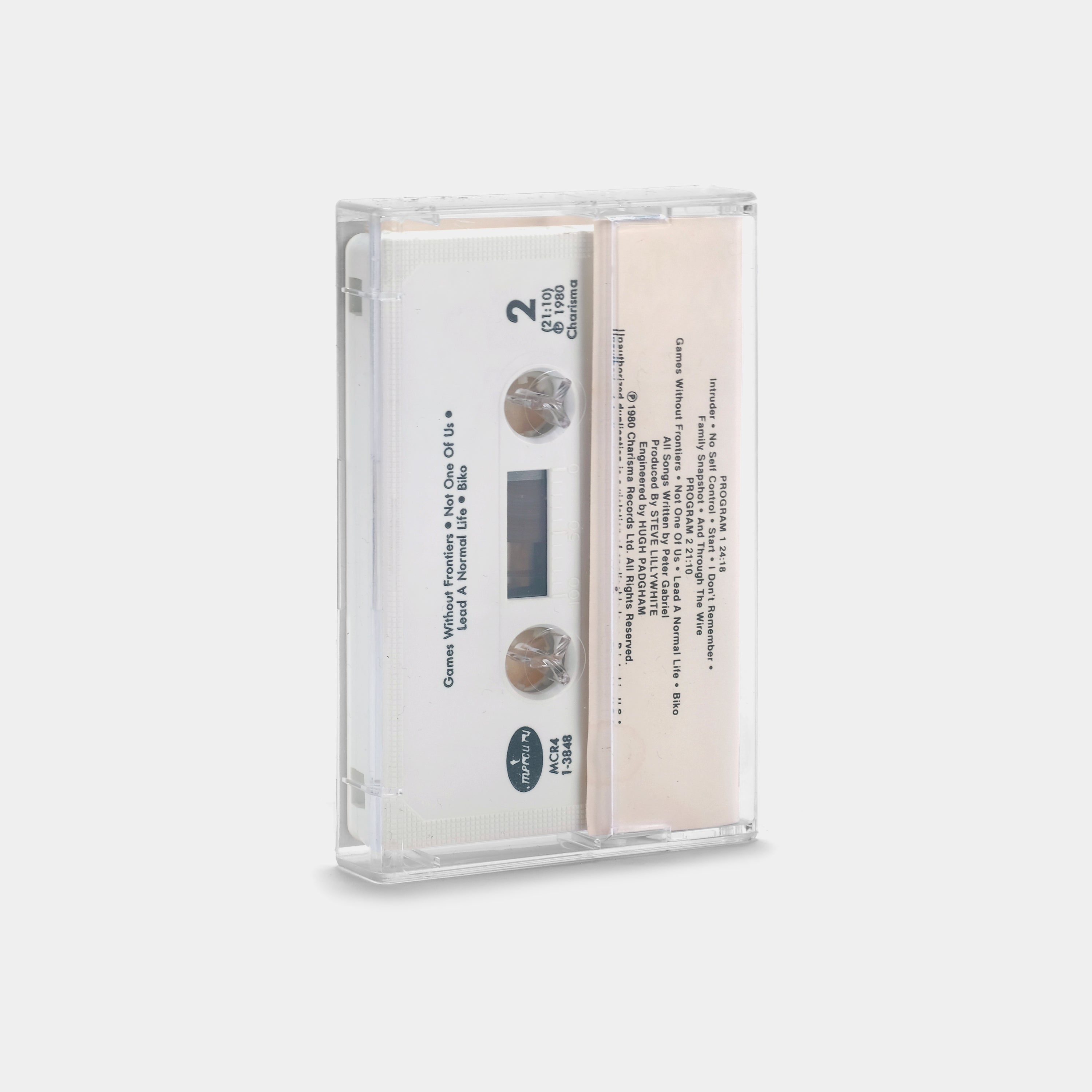 Peter Gabriel - Peter Gabriel Cassette Tape