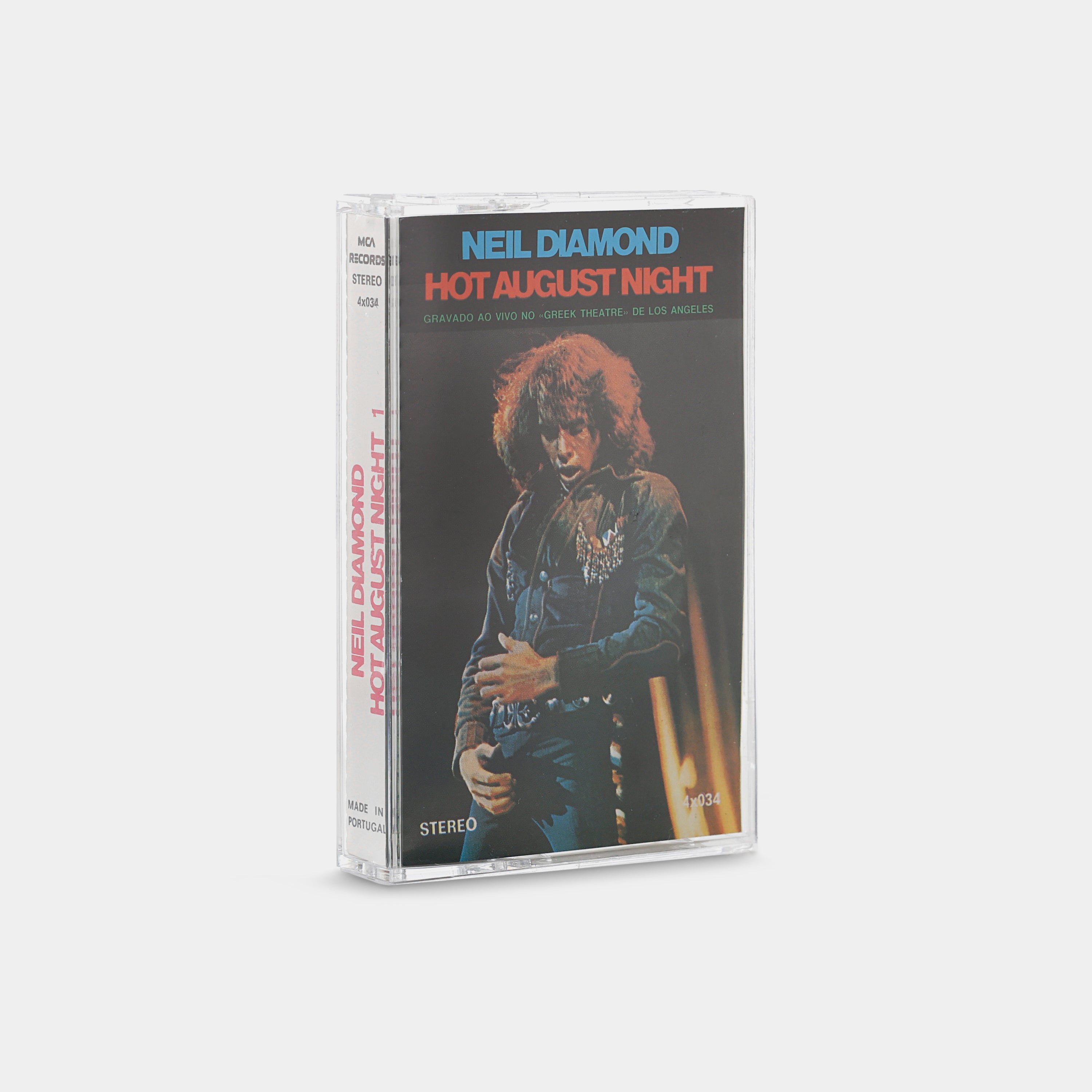 Neil Diamond - Hot August Night Cassette Tape