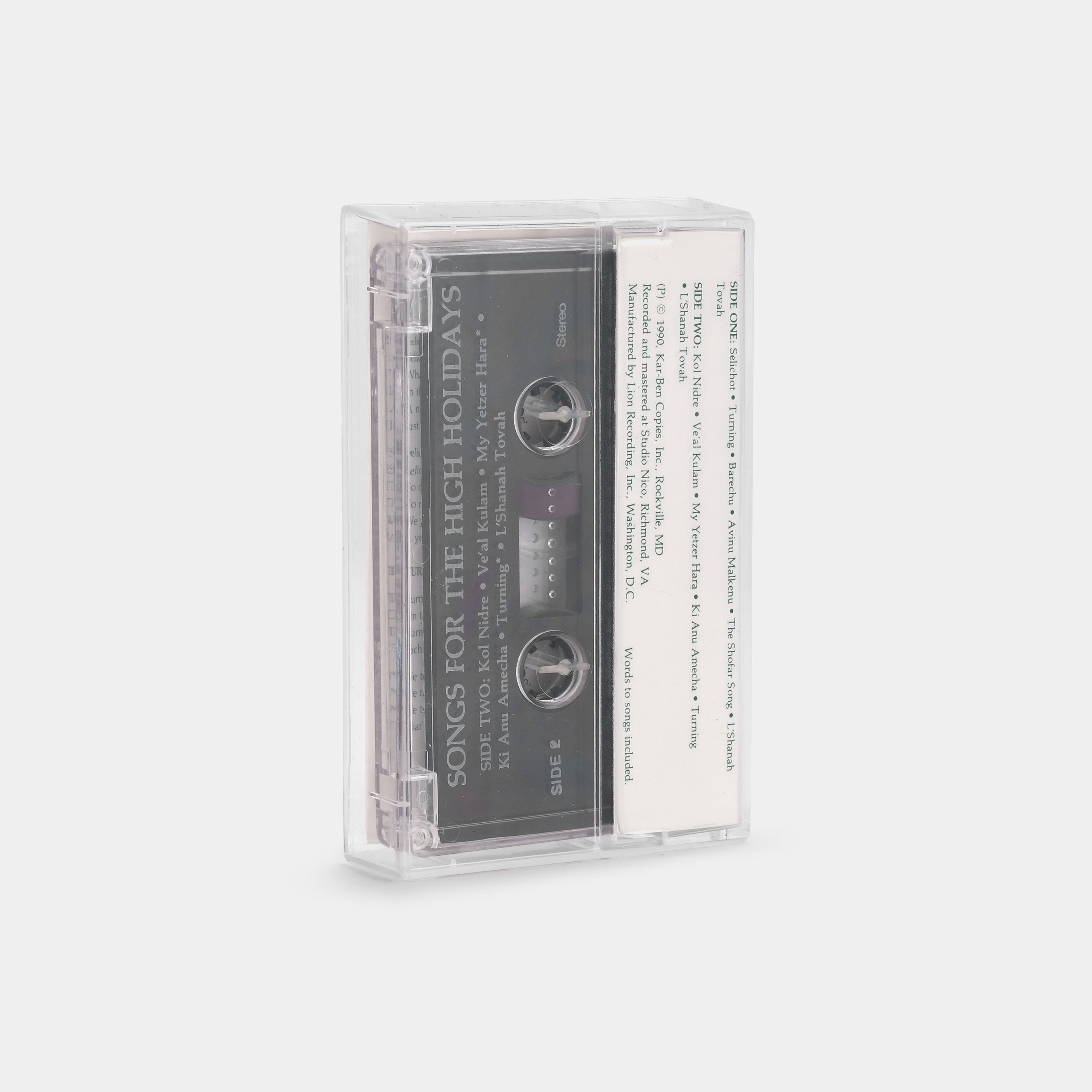 Frances T. Goldman and Young Friends - Songs For The High Holidays Cassette Tape