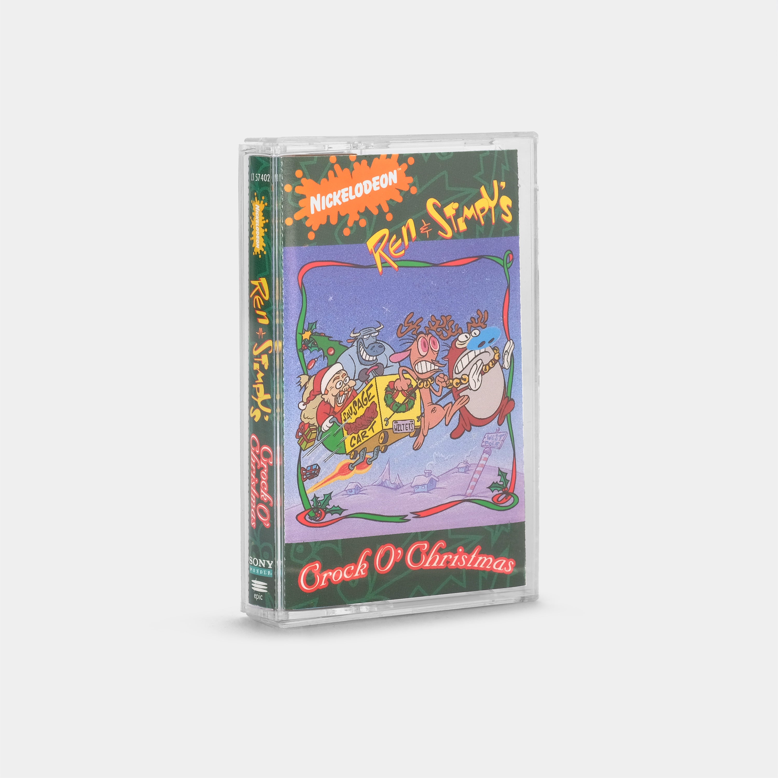 Ren & Stimpy - Crock O' Christmas Cassette Tape