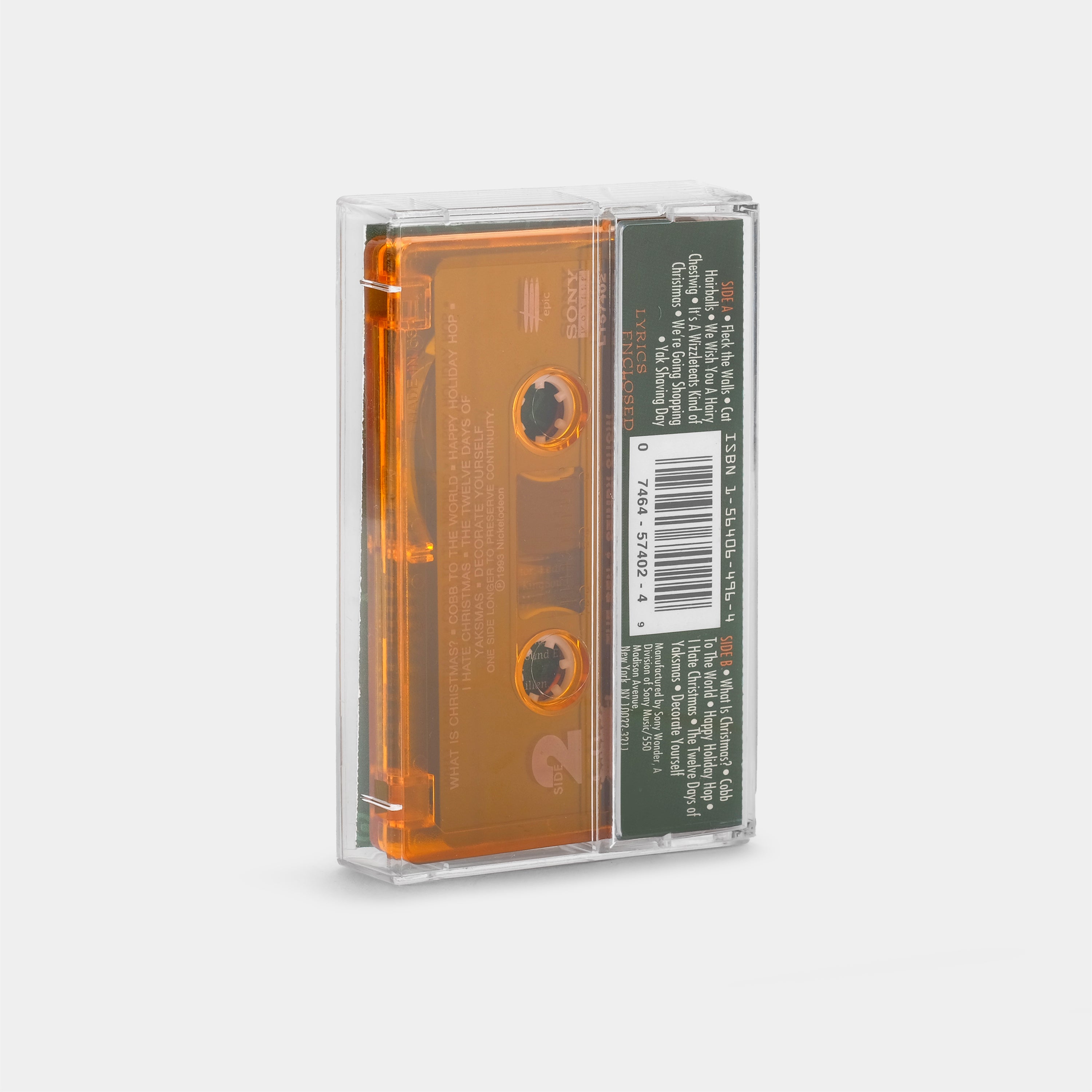Ren & Stimpy - Crock O' Christmas Cassette Tape – Retrospekt