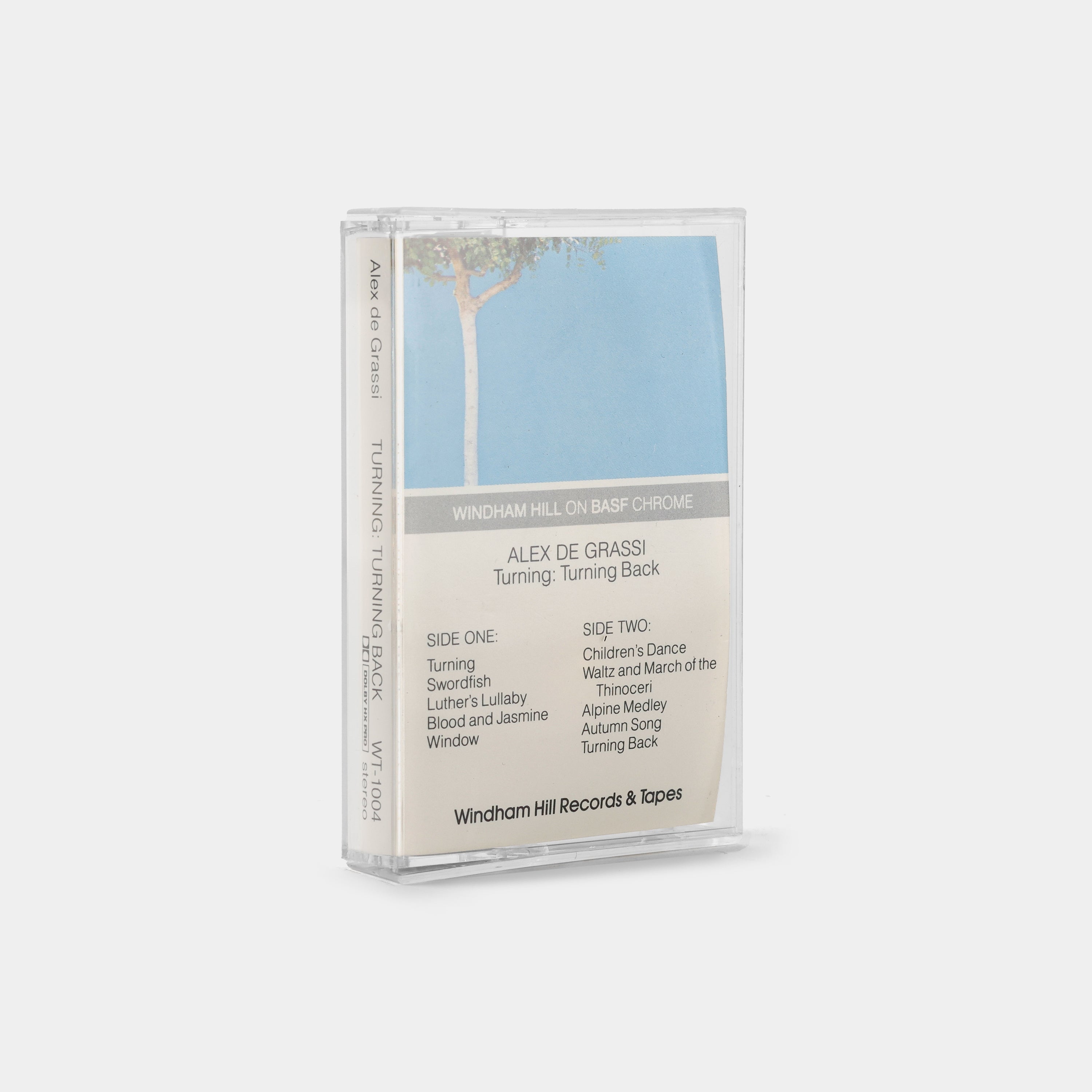 Alex De Grassi - Turning: Turning Back Cassette Tape