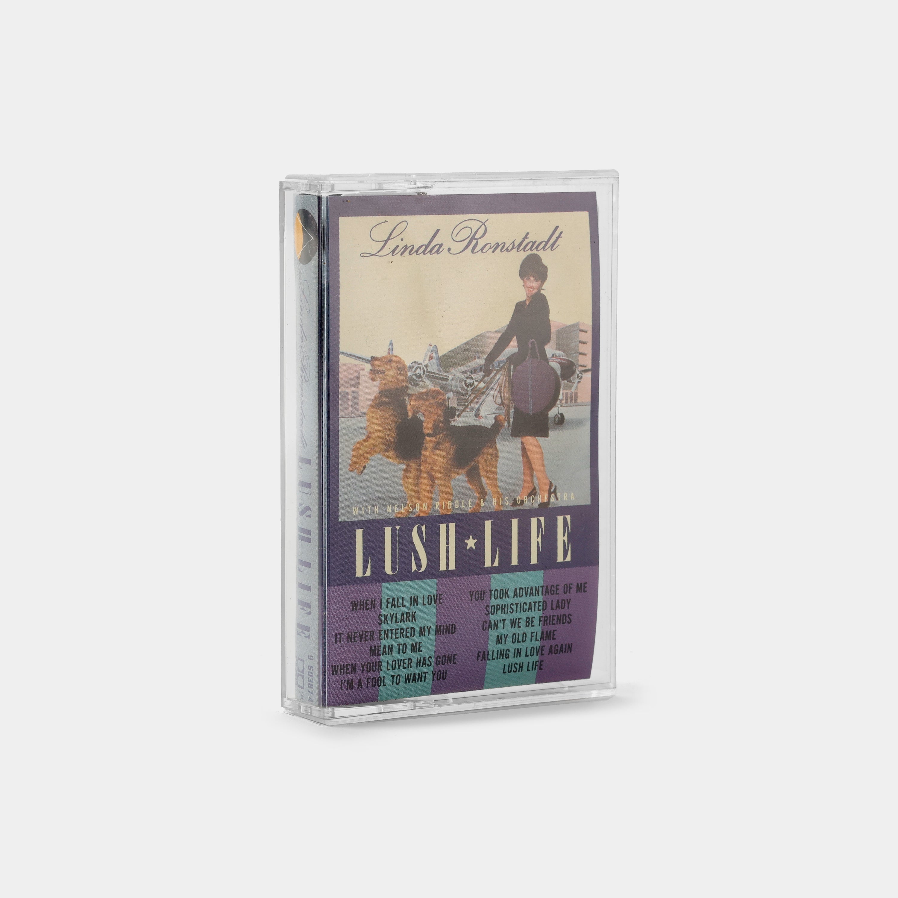 Linda Ronstadt With Nelson Riddle & His Orchestra - Lush Life Cassette Tape