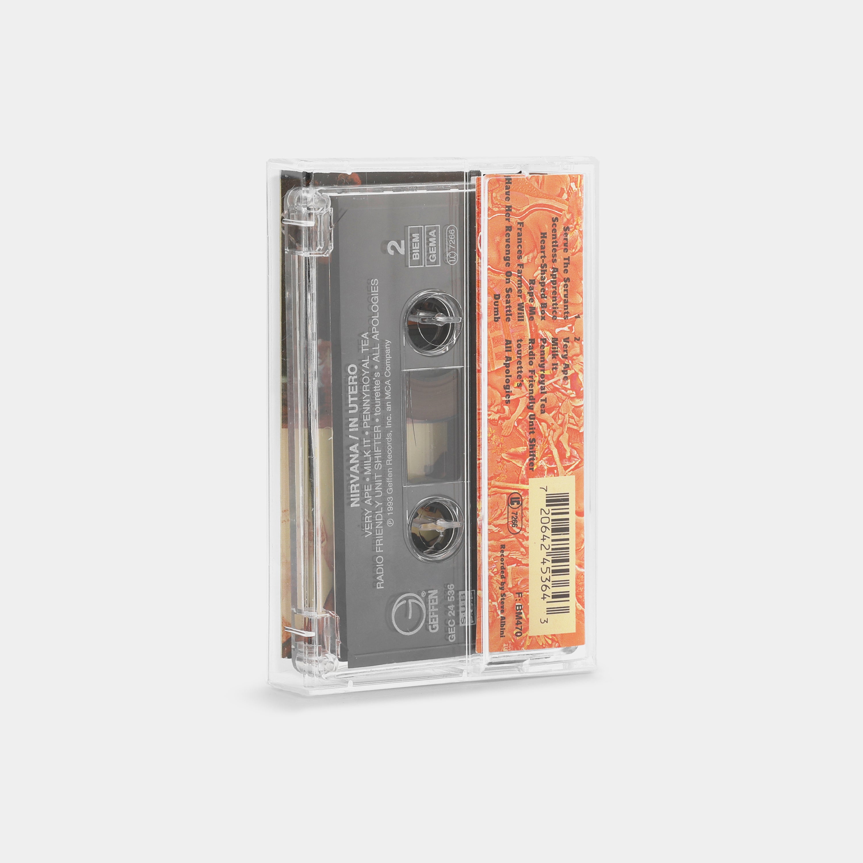 Nirvana - In Utero Cassette Tape (B-Grade)