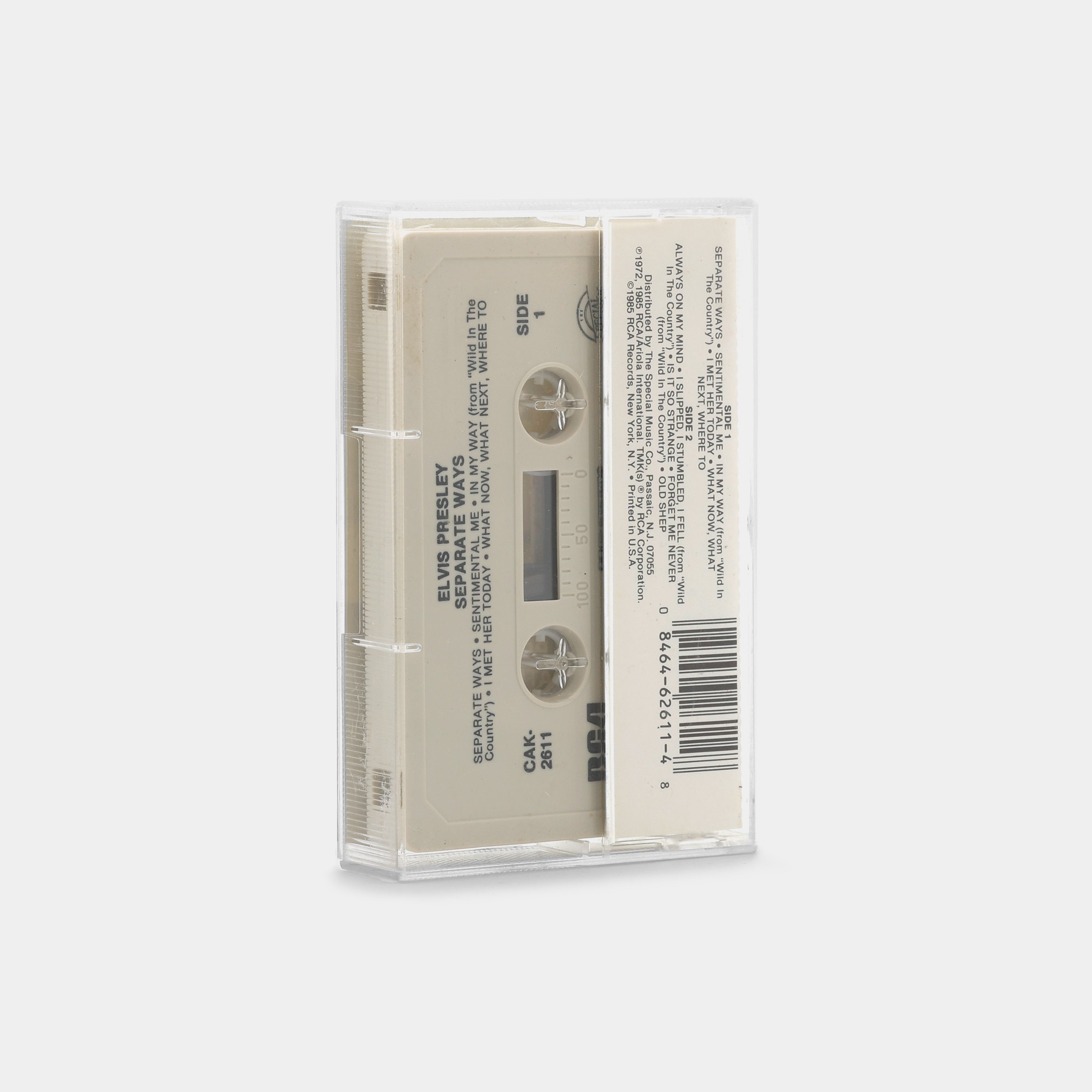 Elvis Presley - Separate Ways Cassette Tape