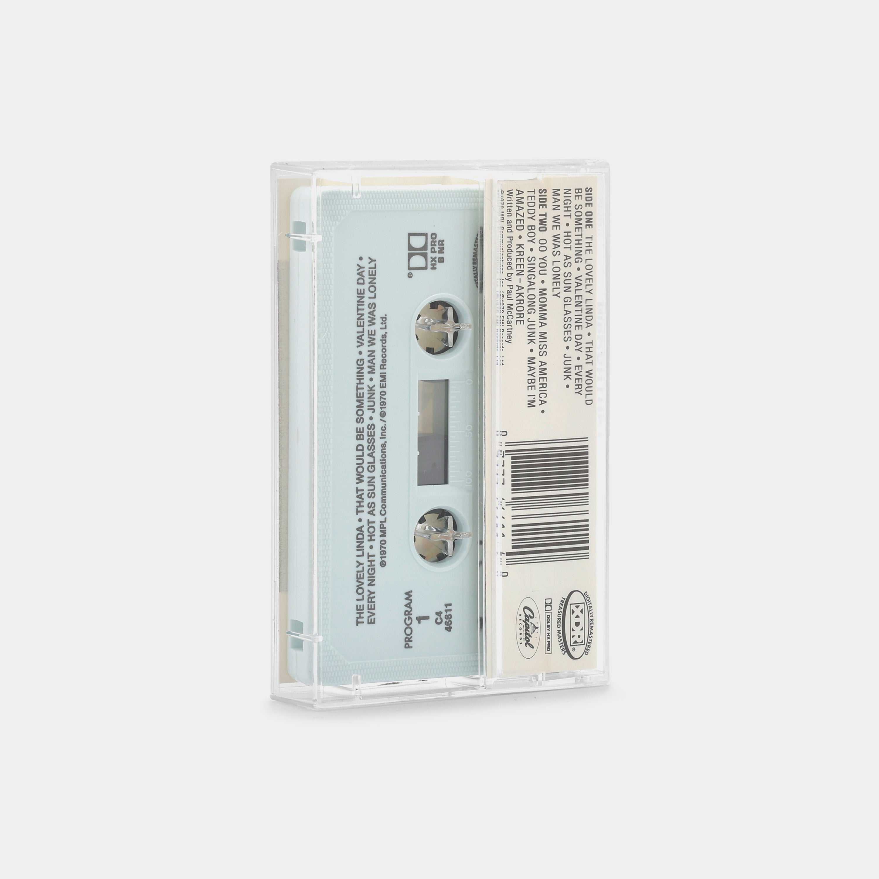 Paul McCartney - McCartney Cassette Tape