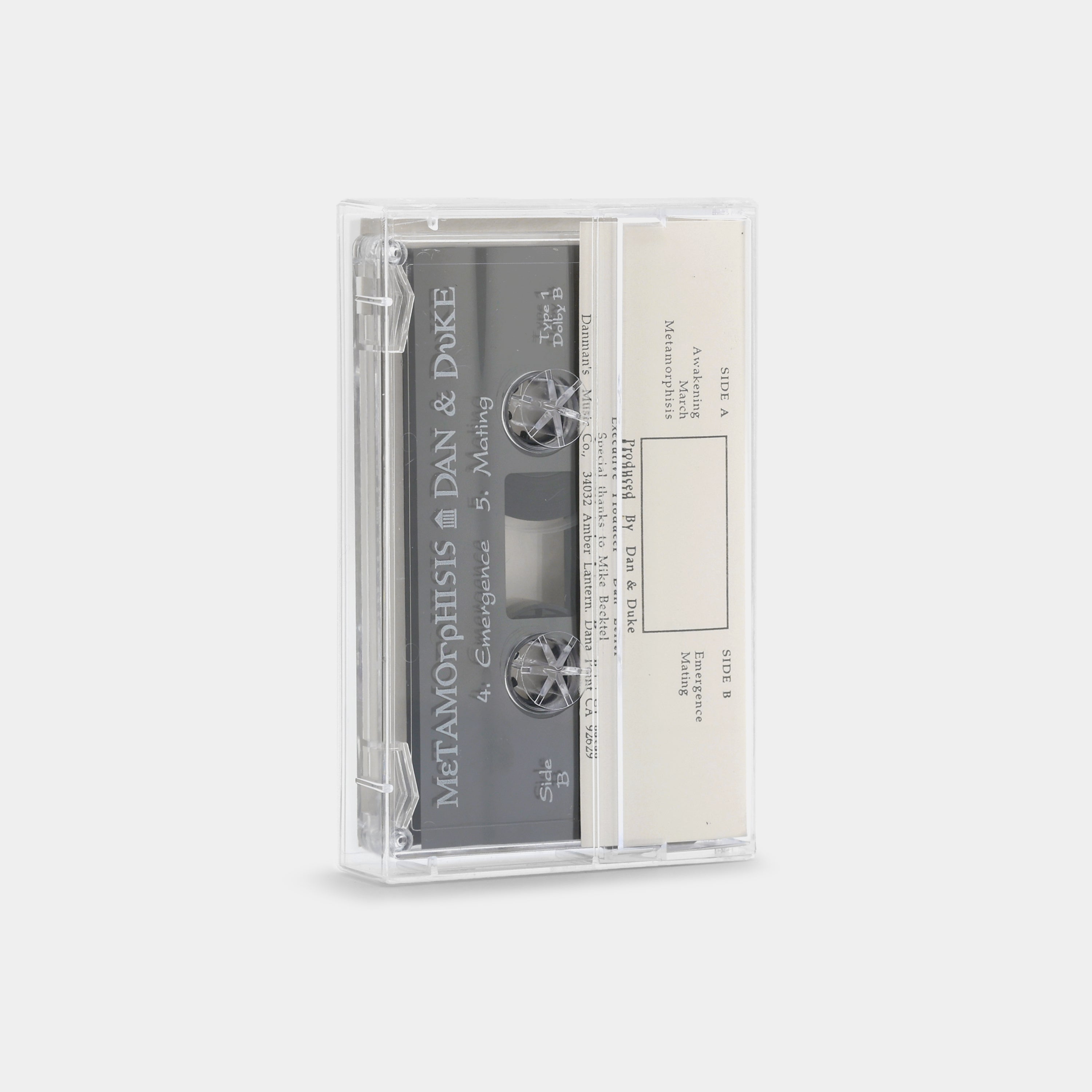 Dan & Duke - Metamorphisis Cassette Tape