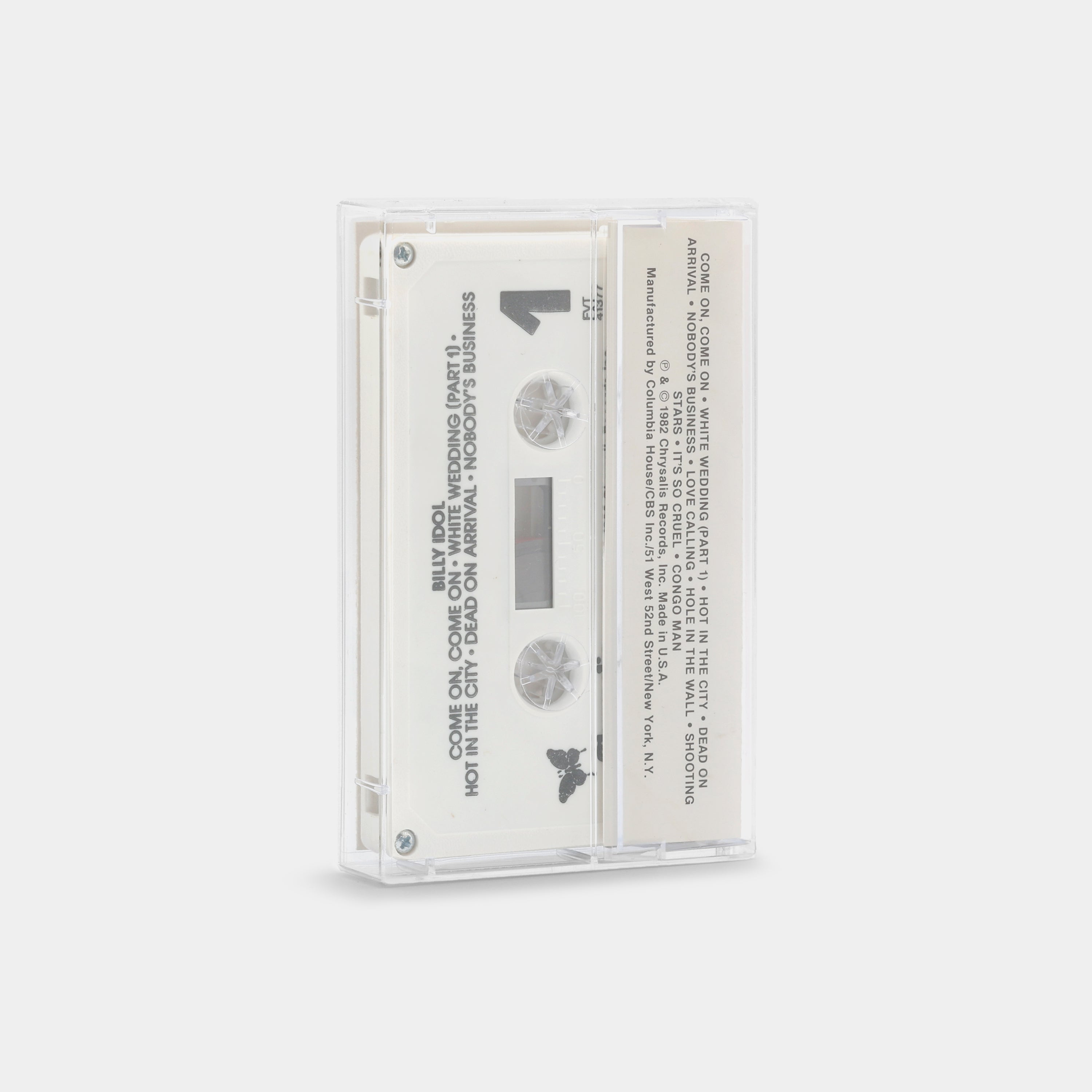 Billy Idol - Billy Idol Cassette Tape