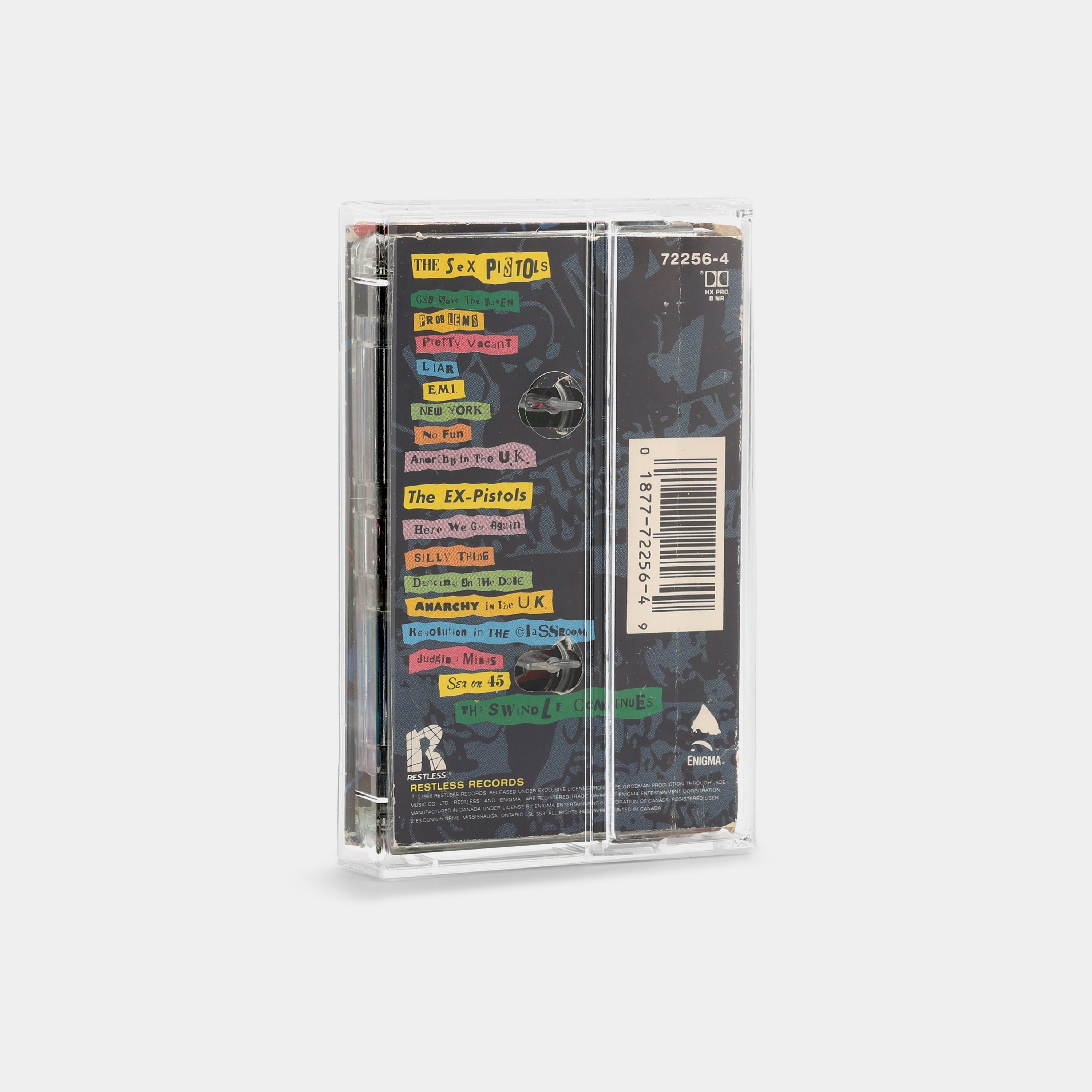 Sex Pistols / The Ex Pistols - The Swindle Continues Cassette Tape