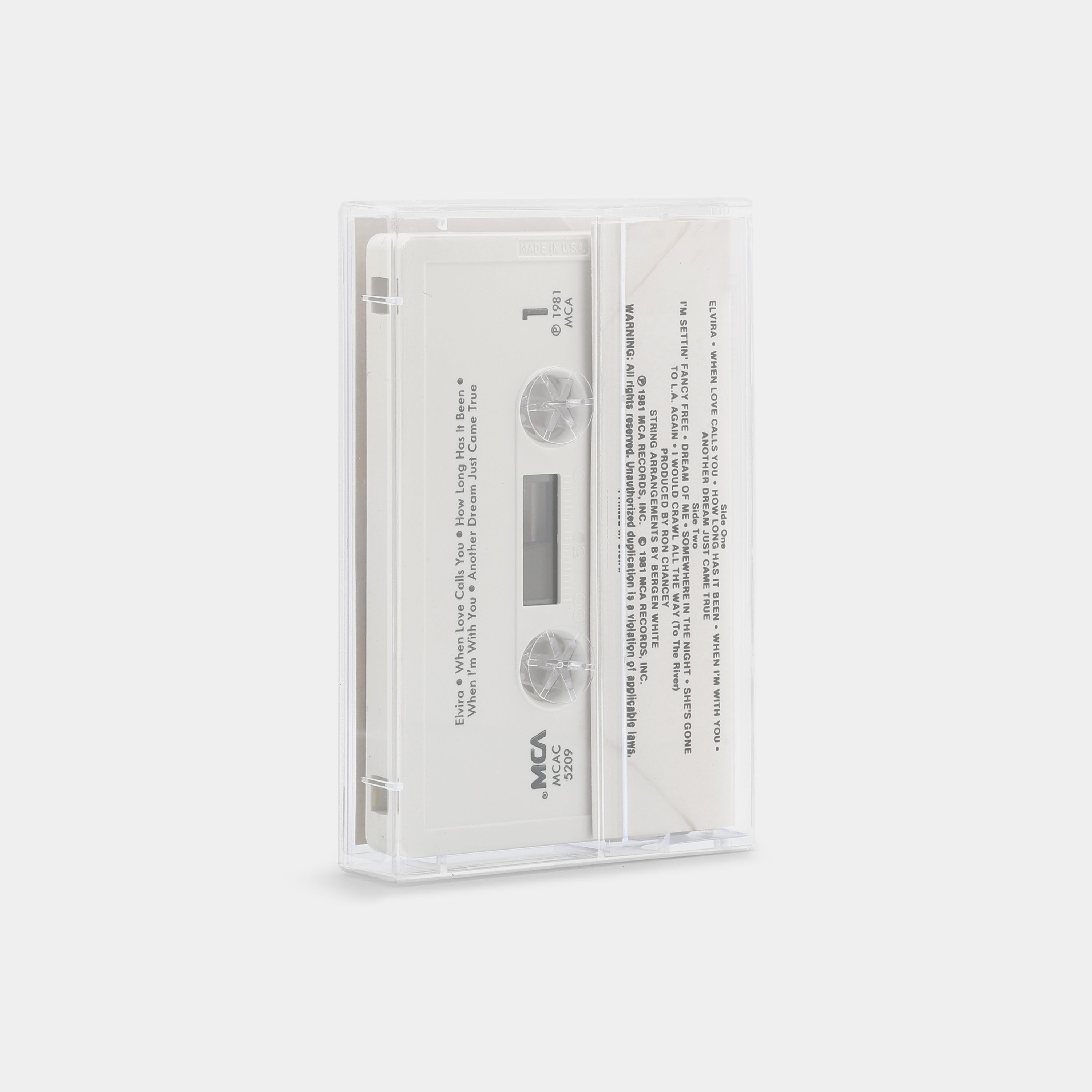 The Oak Ridge Boys - Fancy Free Cassette Tape