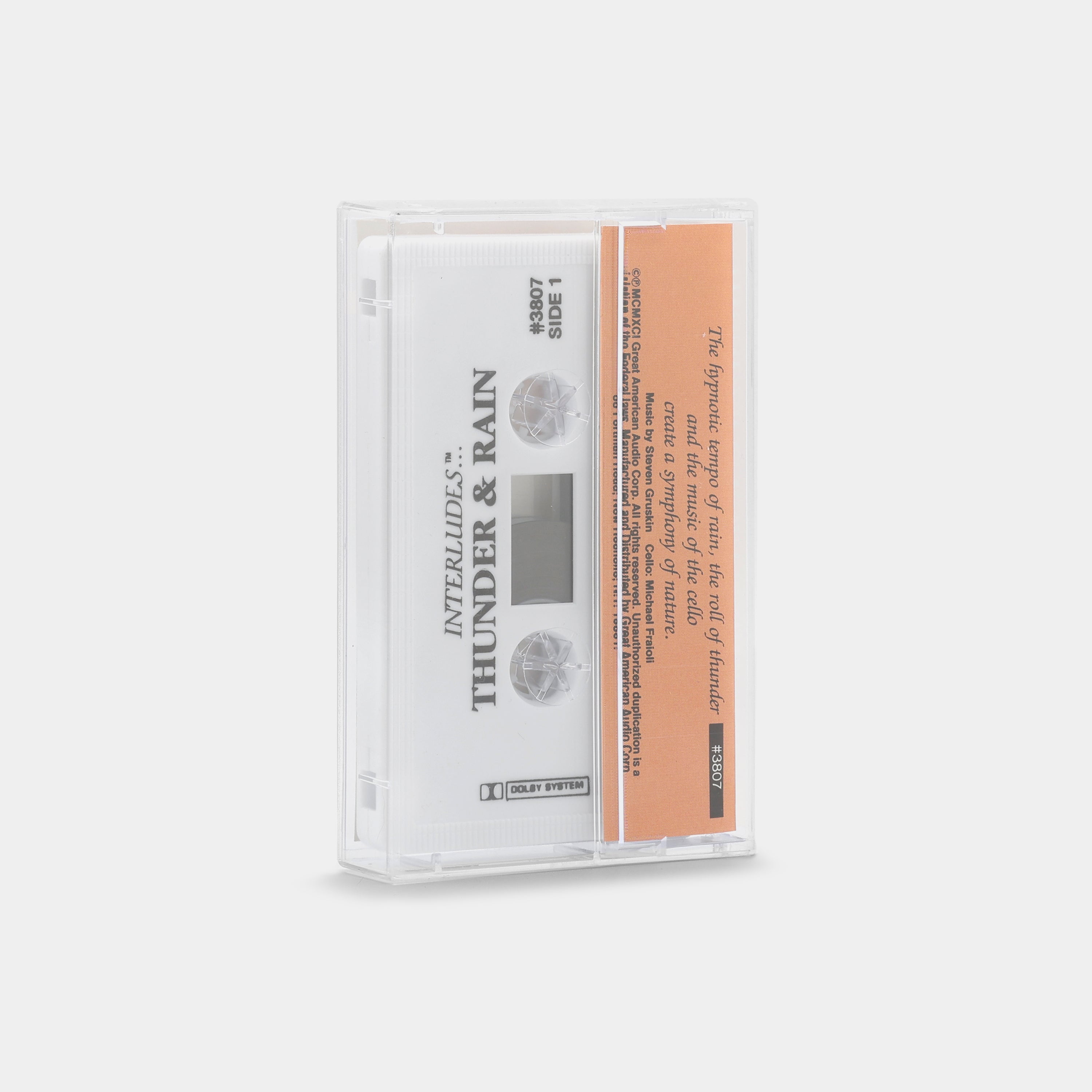 Steven Gruskin - Interludes Thunder & Rain Cassette Tape
