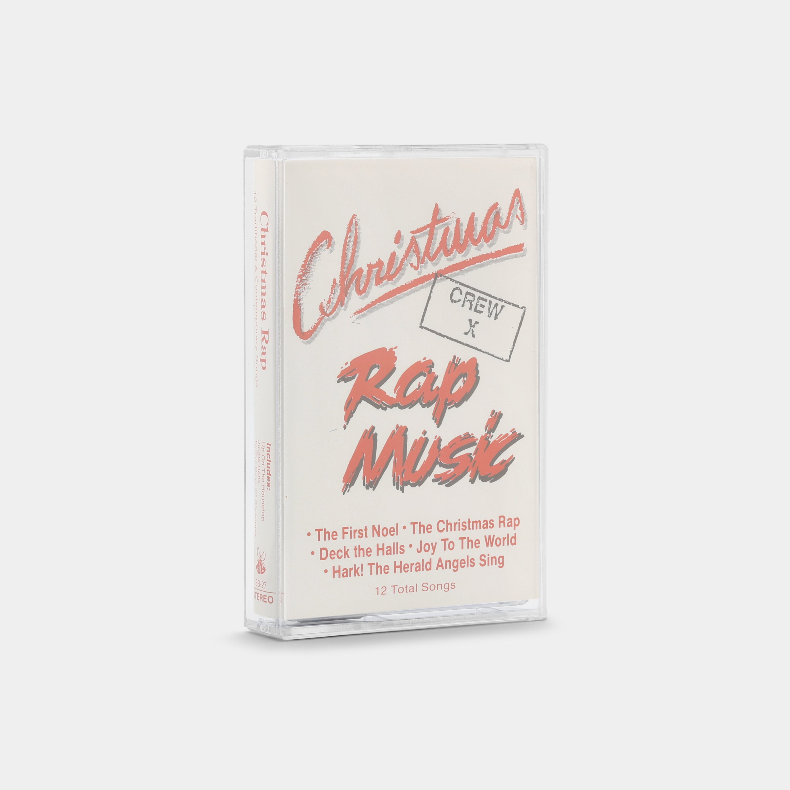 Crew X - Christmas Rap Music Cassette Tape