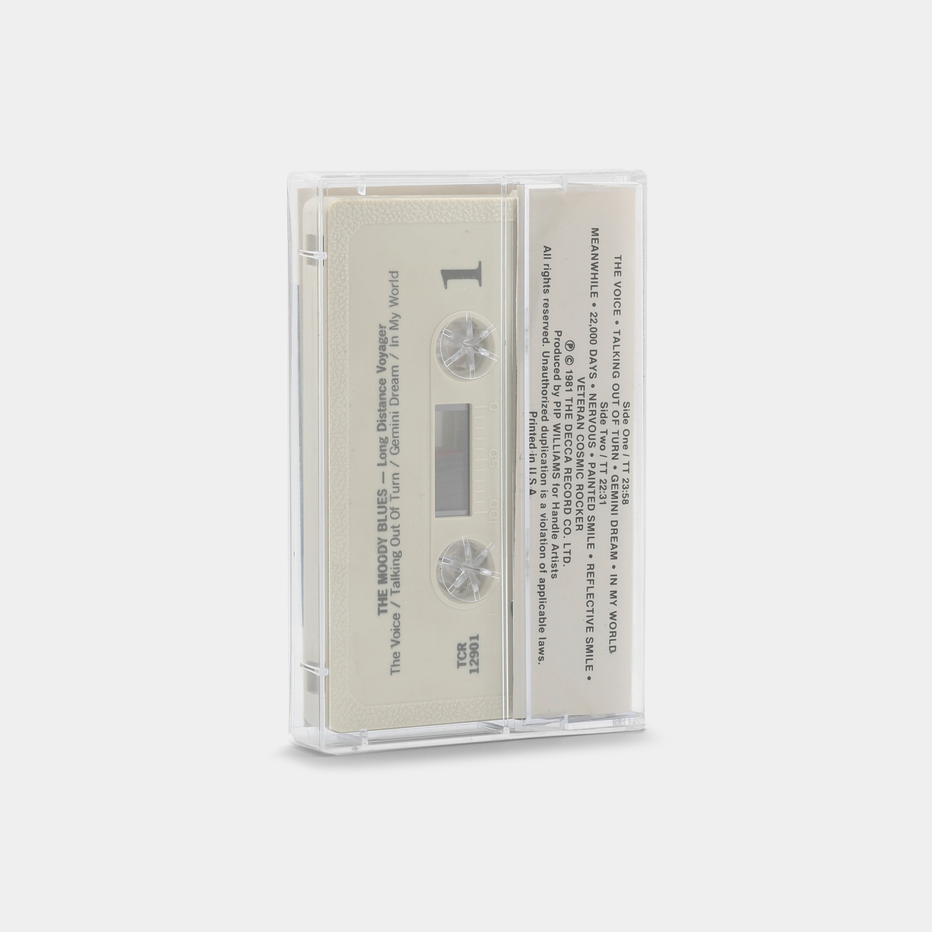 The Moody Blues - Long Distance Voyager Cassette Tape