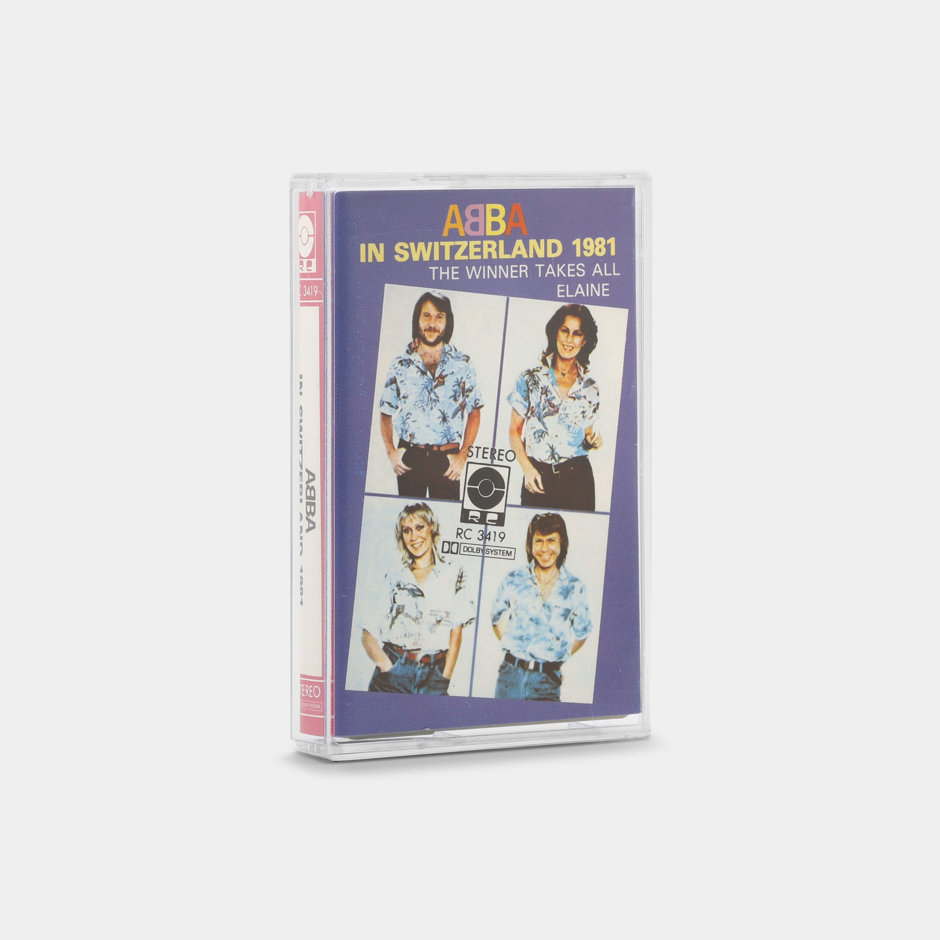 ABBA - In Switzerland 1981 Cassette Tape