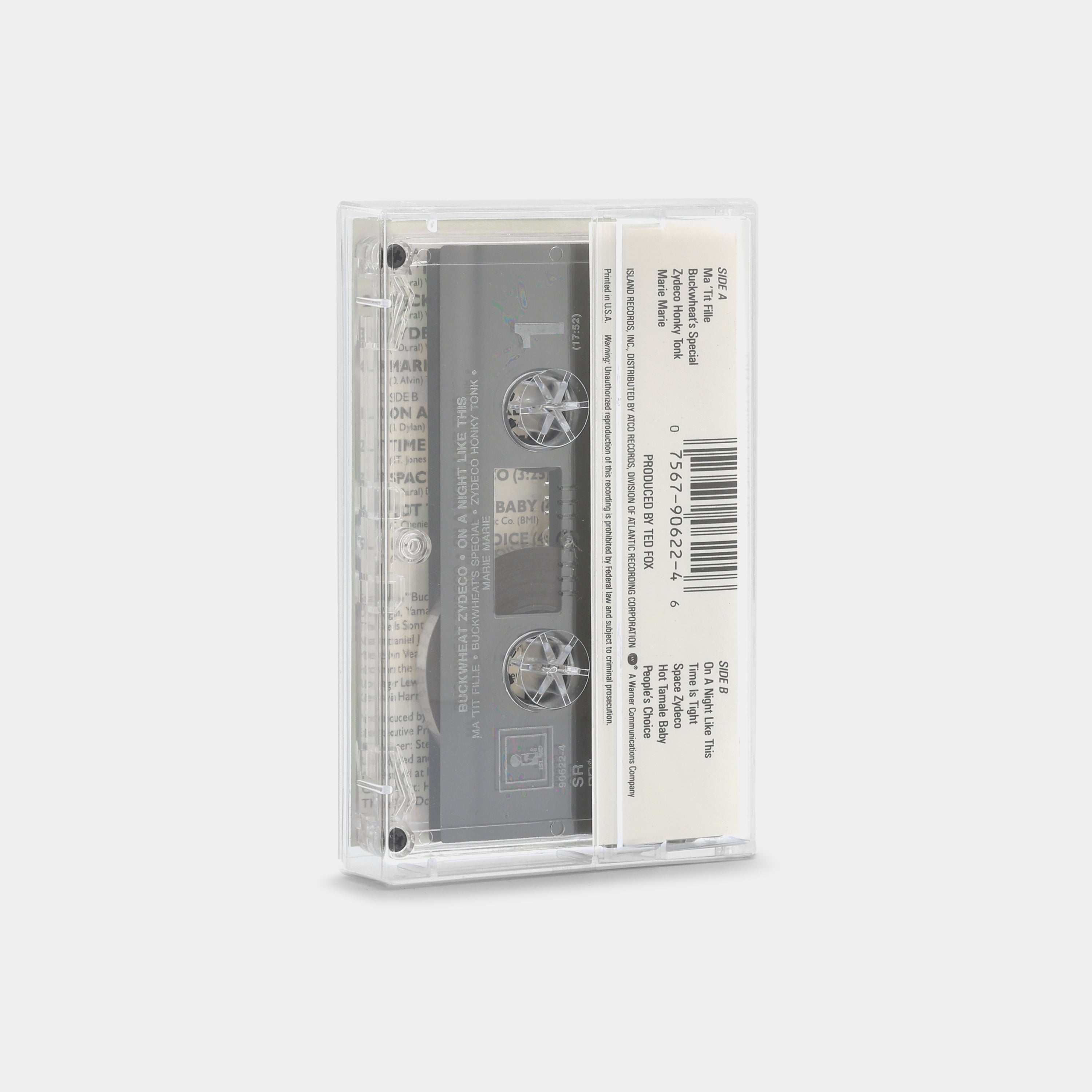 Buckwheat Zydeco - On A Night Like This Cassette Tape