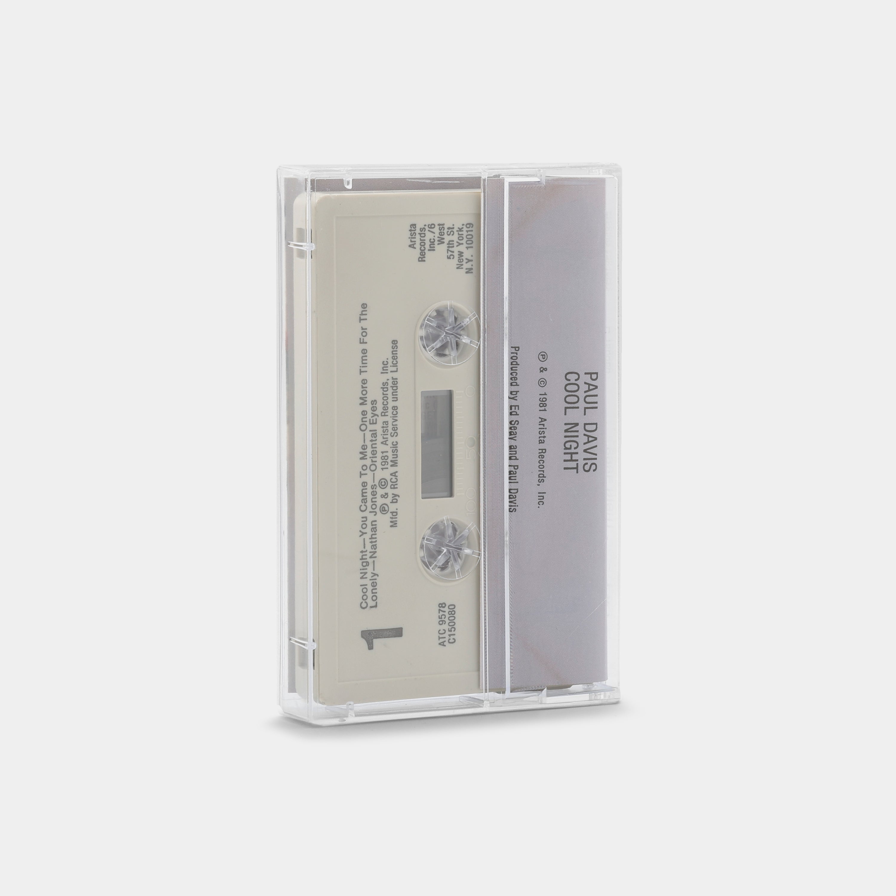 Paul Davis - Cool Night Cassette Tape